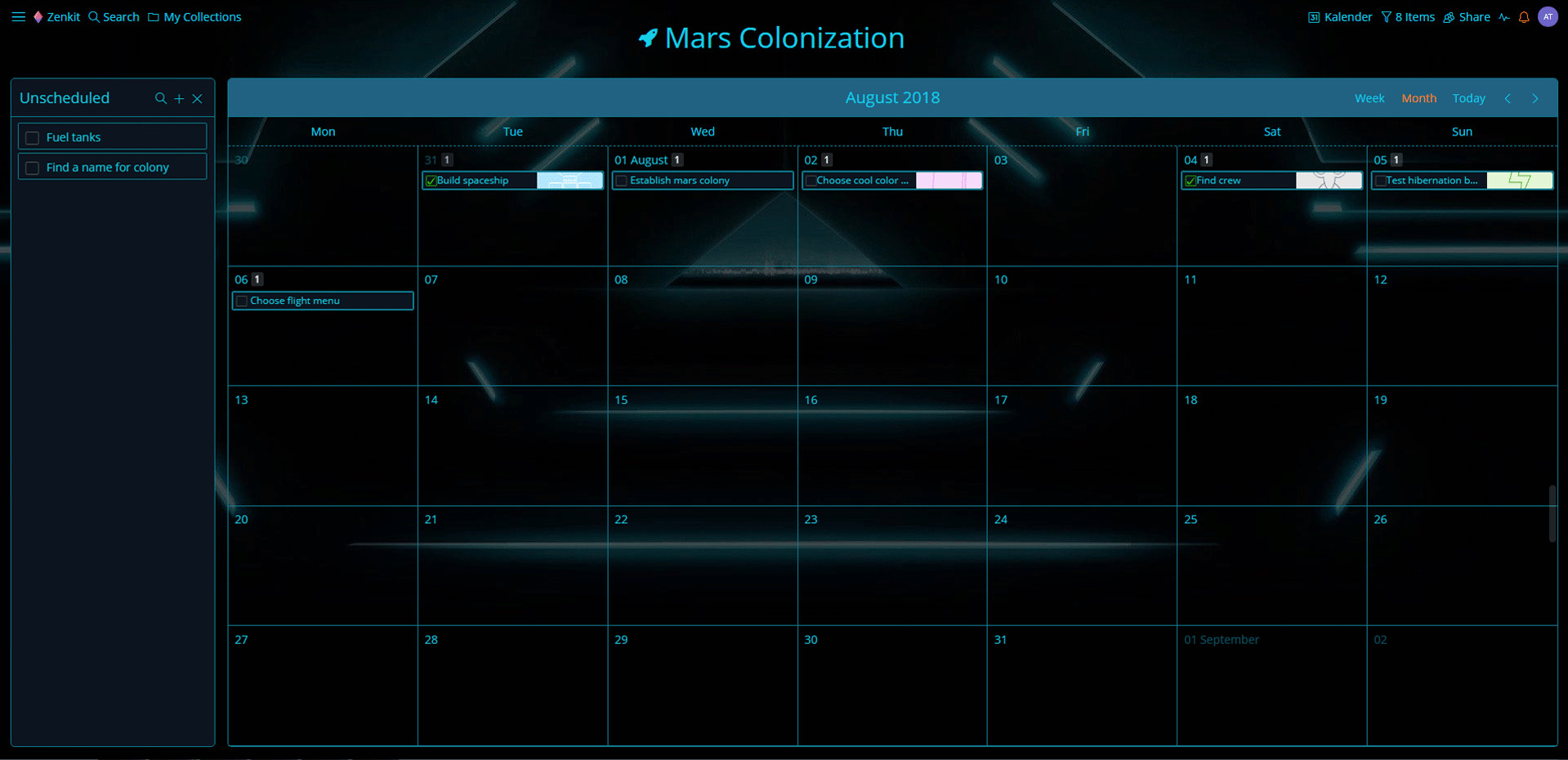 Zenkit screenshot 6