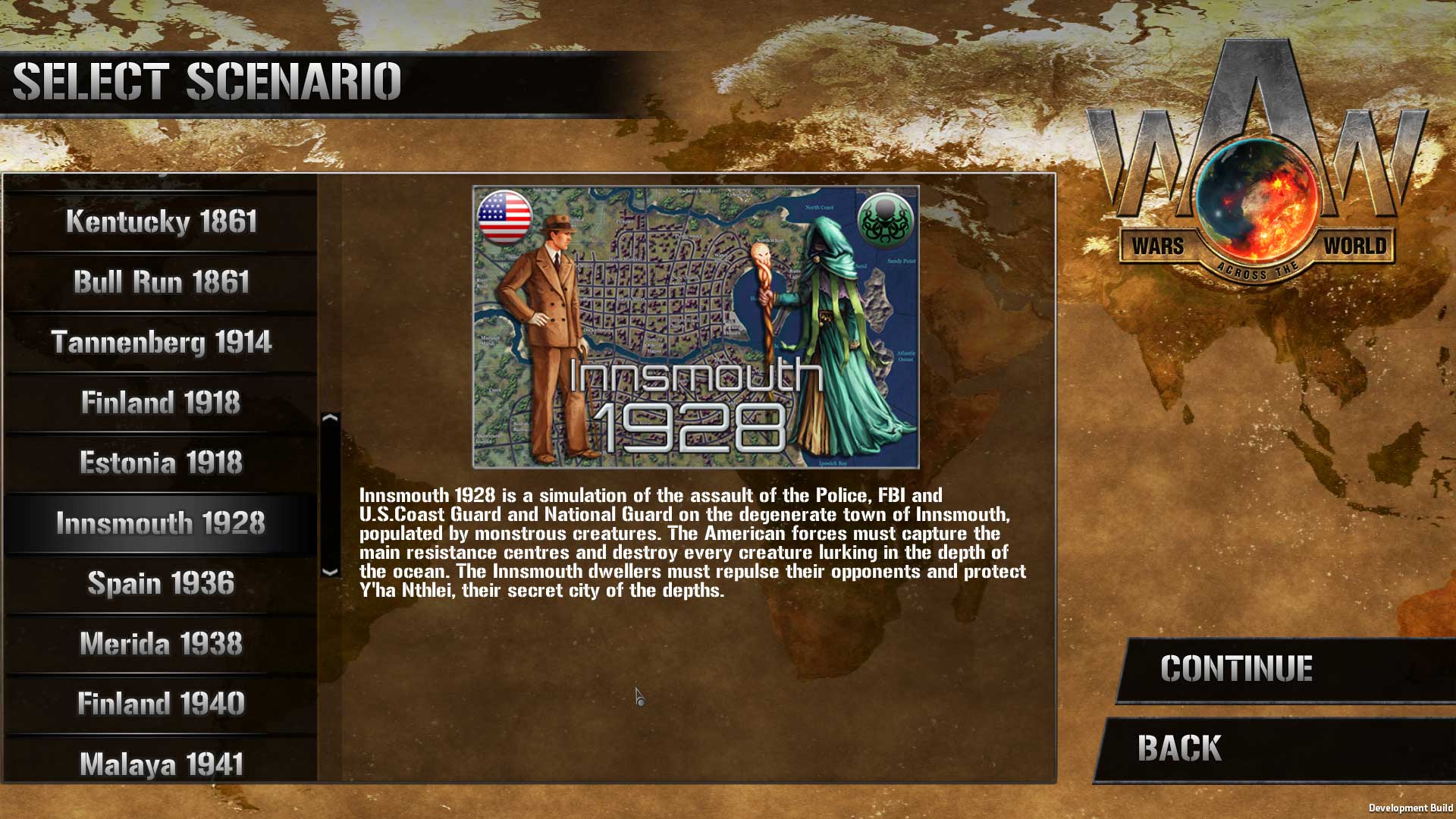 Wars Across The World: Innsmouth 1928 screenshot 1