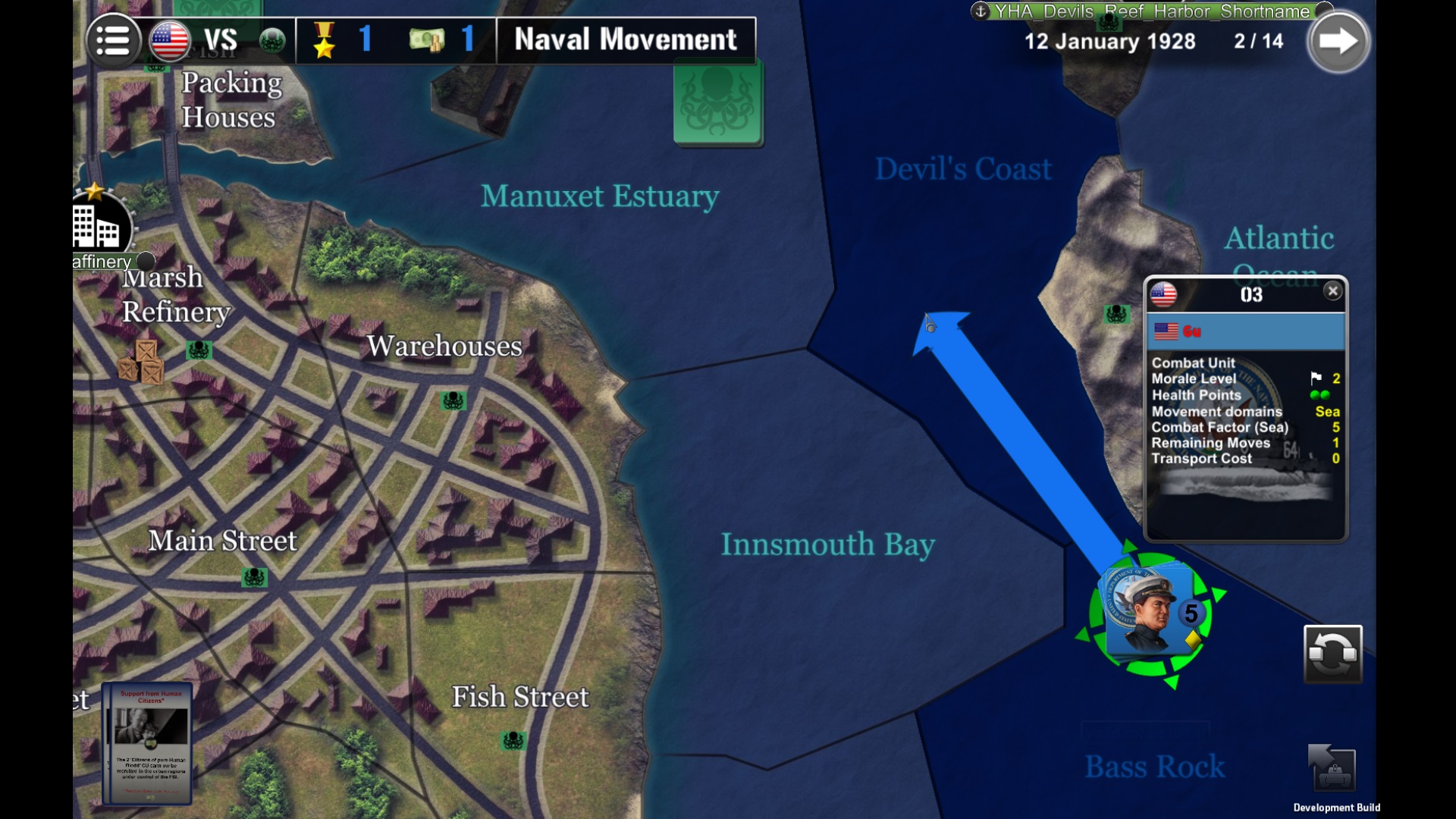 Wars Across The World: Innsmouth 1928 screenshot 10