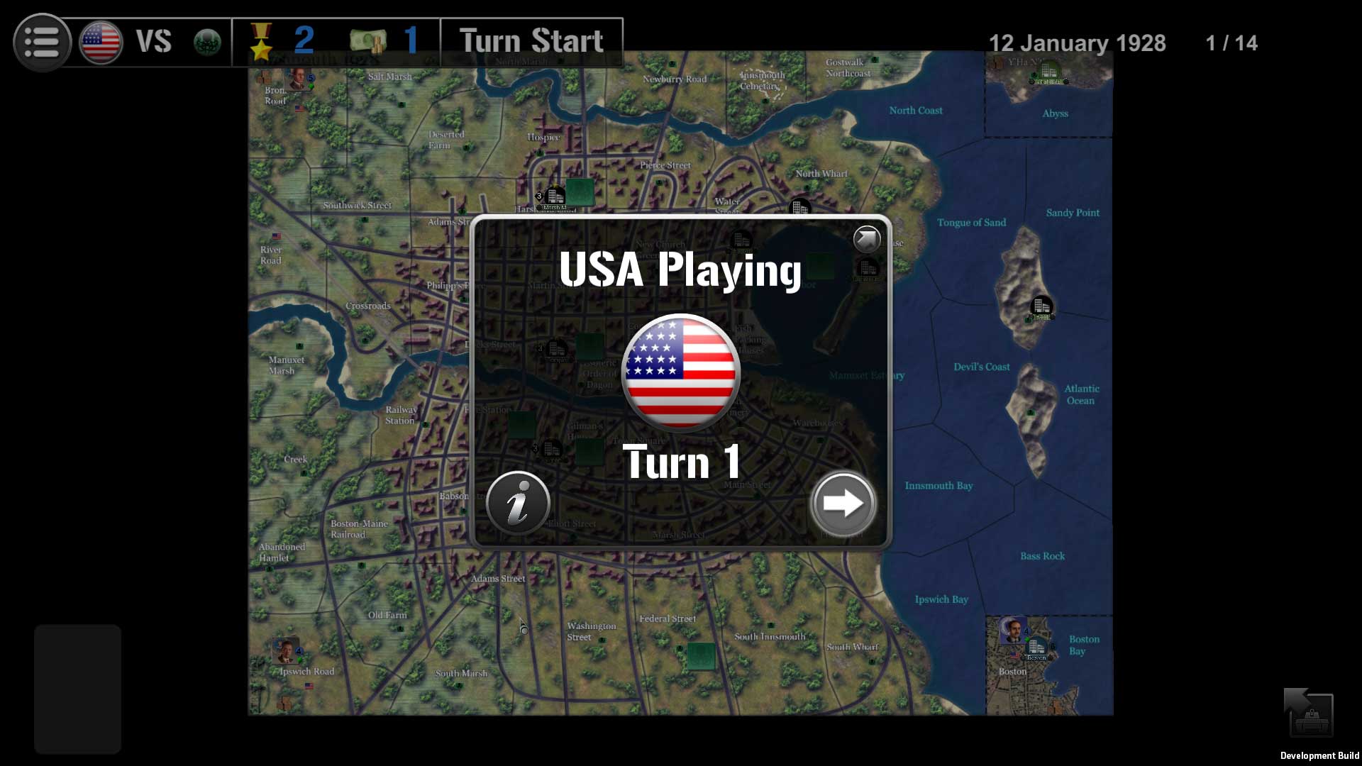 Wars Across The World: Innsmouth 1928 screenshot 4