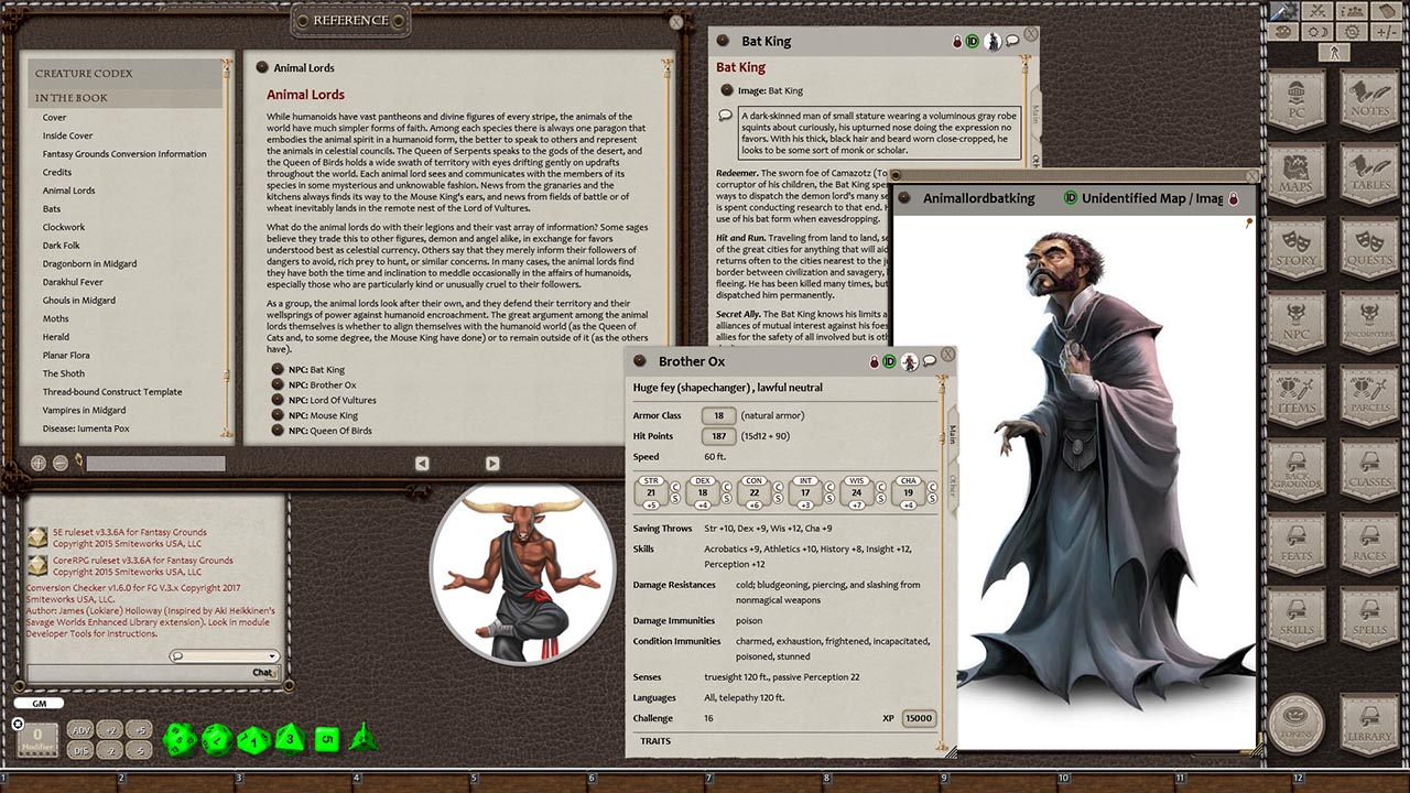 Fantasy Grounds - Creature Codex (5E) screenshot 5
