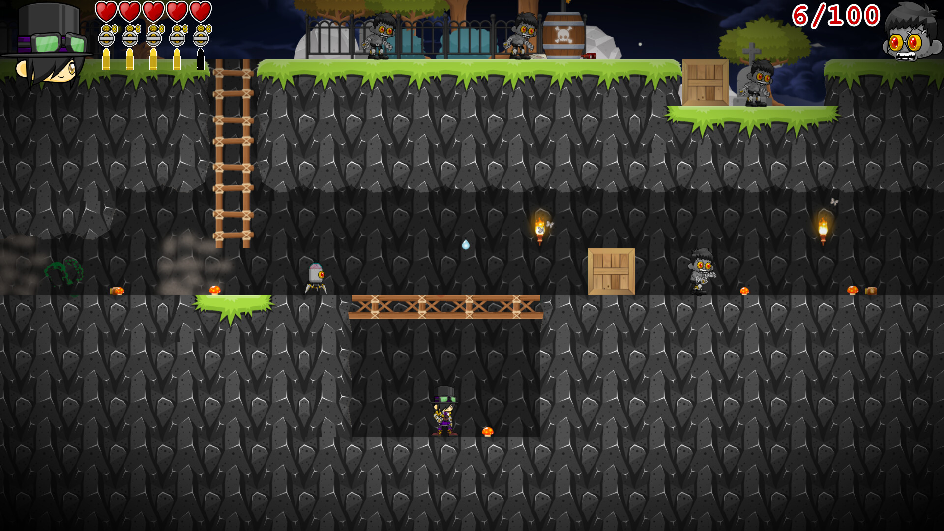 Steampunk Graveyard screenshot 11