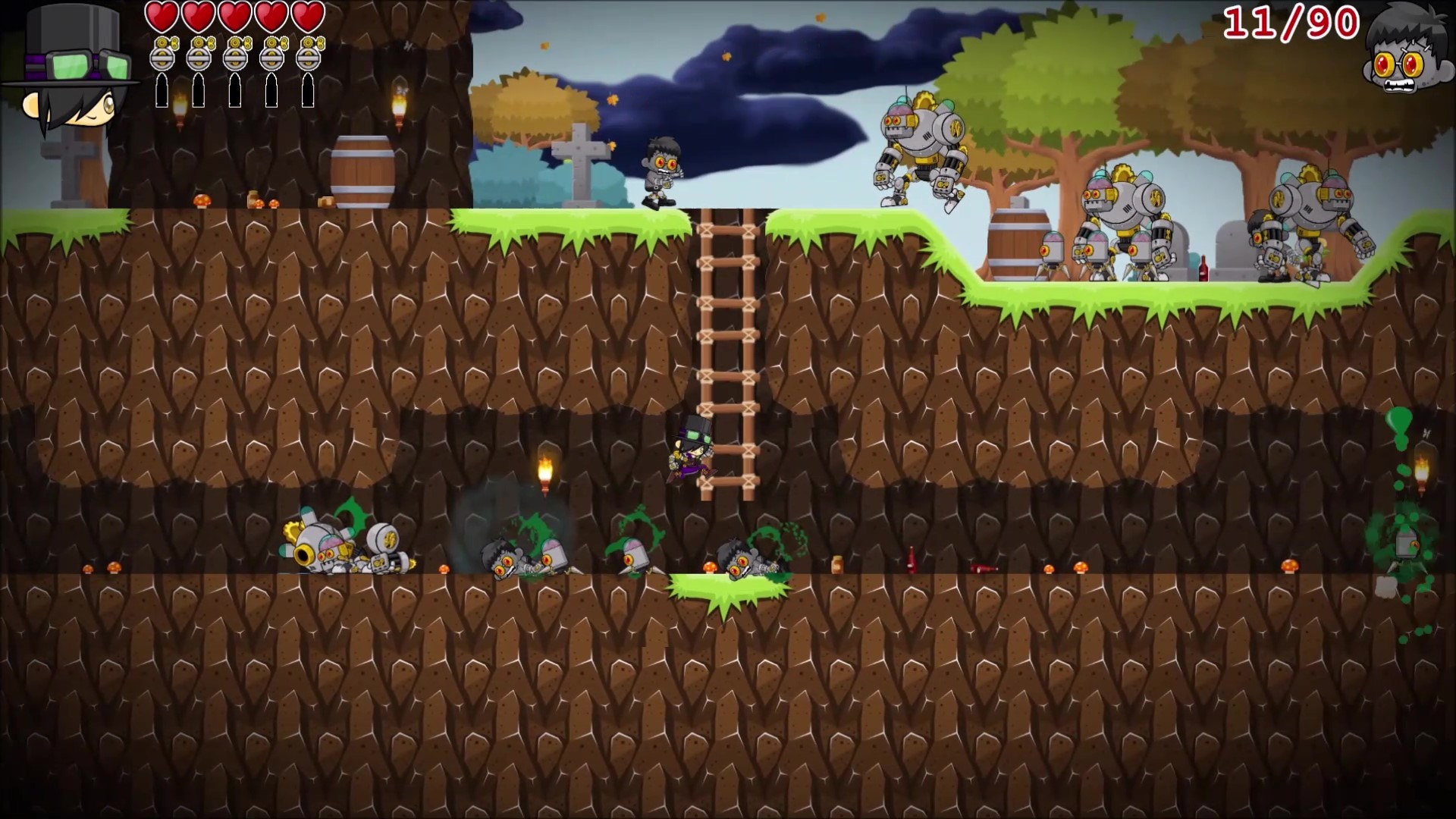 Steampunk Graveyard screenshot 10