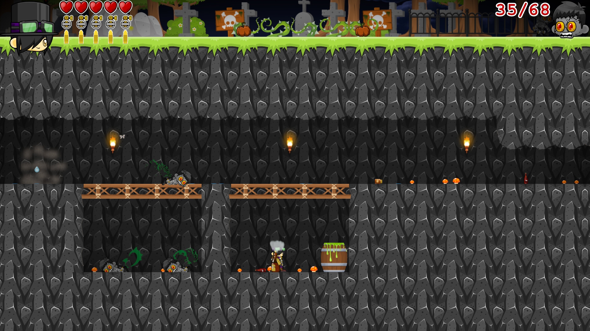 Steampunk Graveyard screenshot 2