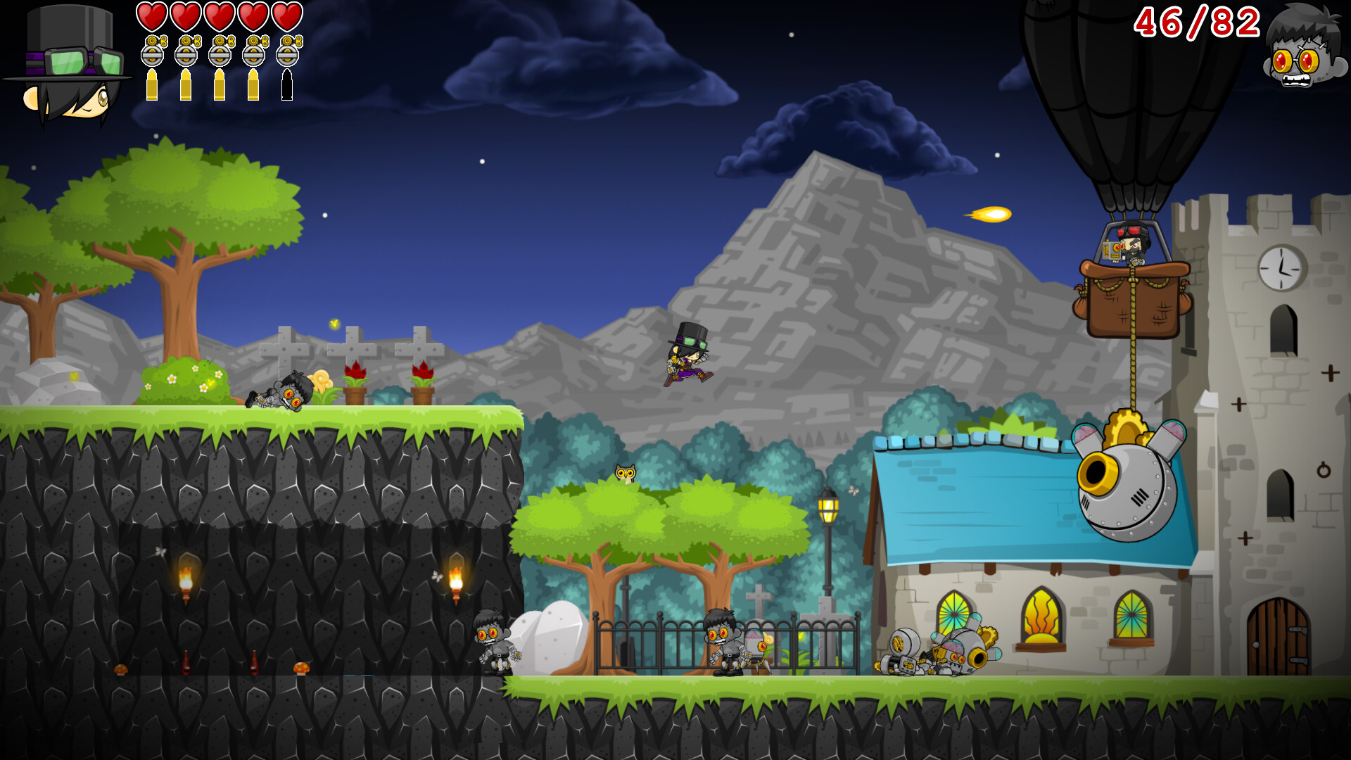 Steampunk Graveyard screenshot 4