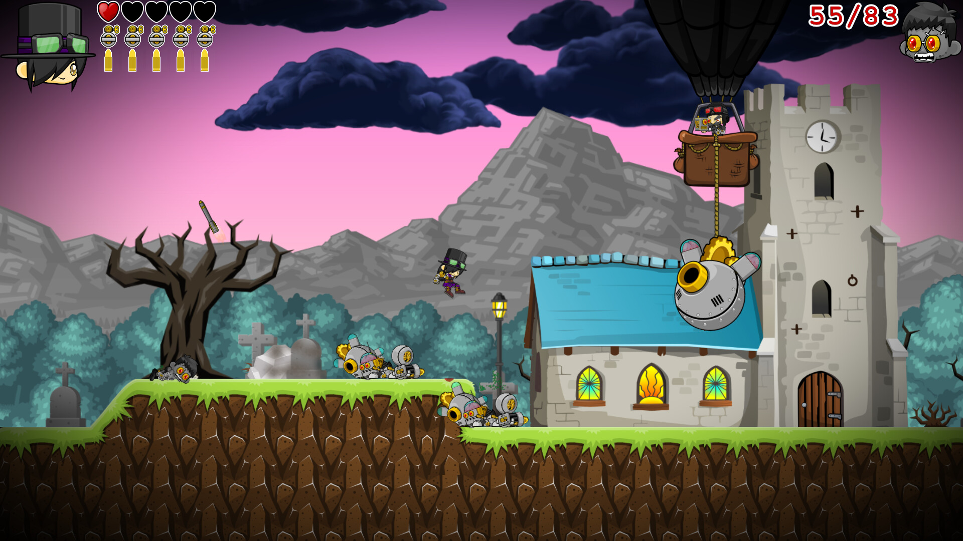 Steampunk Graveyard screenshot 1