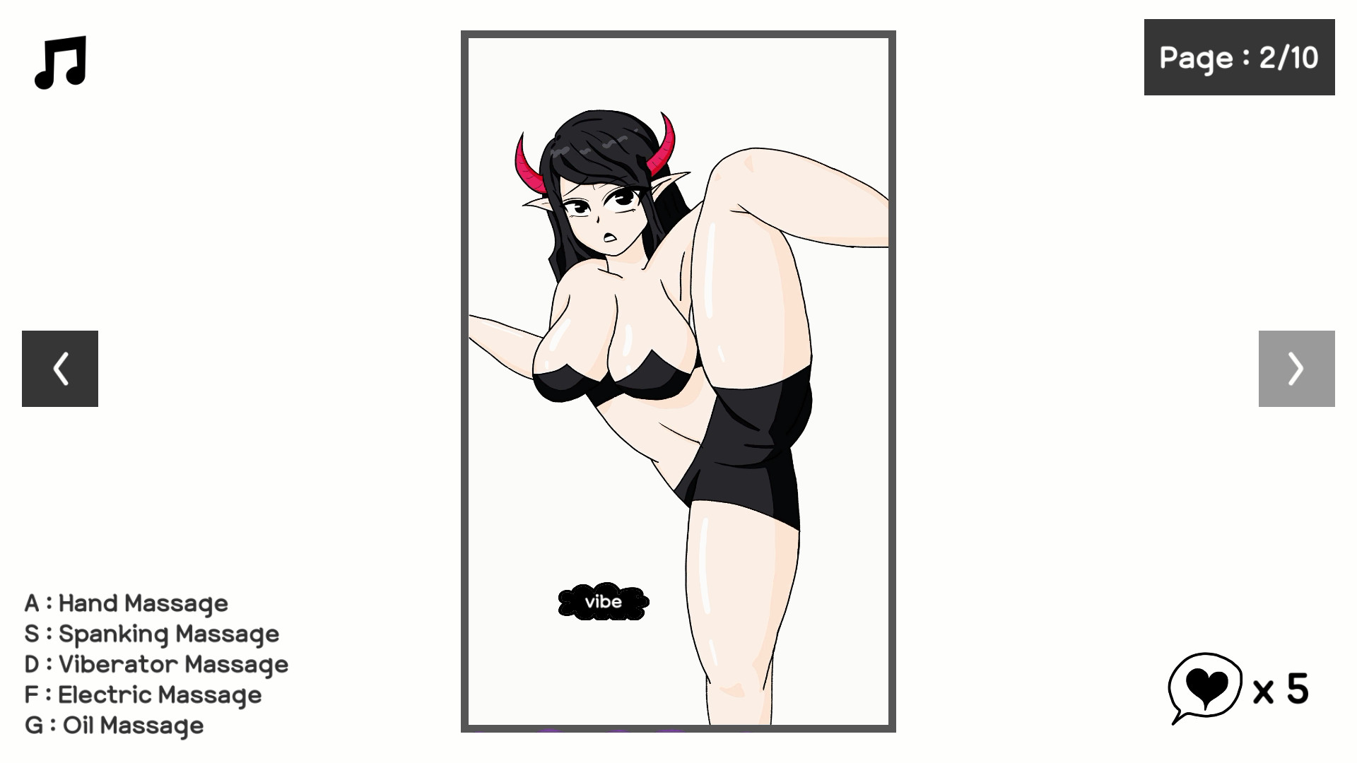 Devil Girl Needs Massages screenshot 8