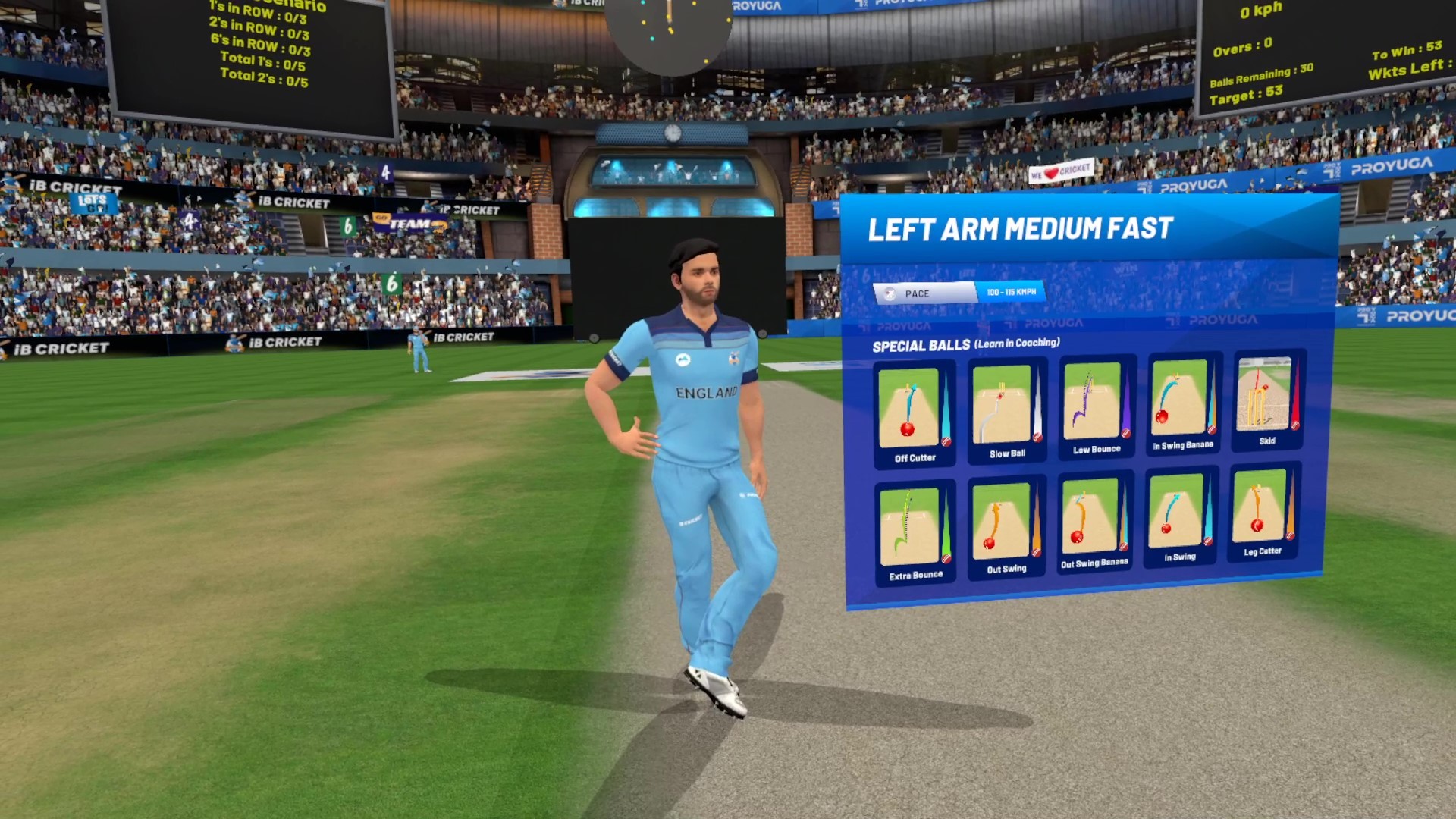 Vr fashion cricket game