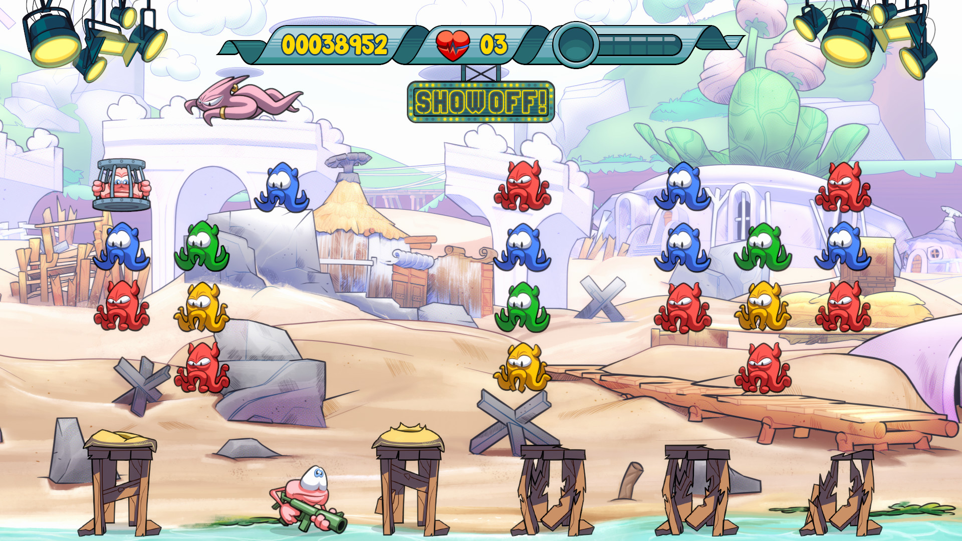 Doughlings: Invasion screenshot 1