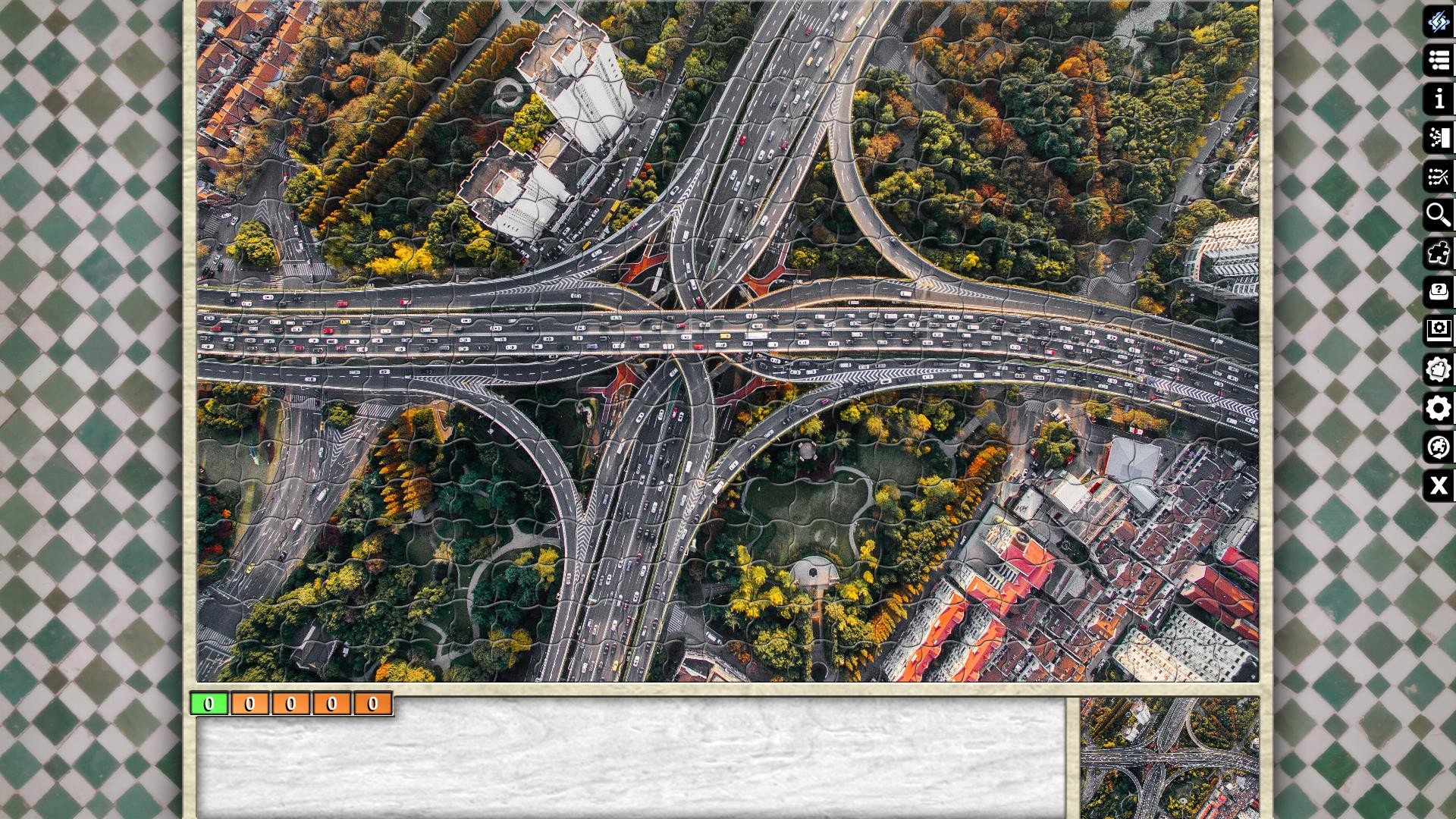 Jigsaw Puzzle Pack - Pixel Puzzles Ultimate: Aerial Photography screenshot 1