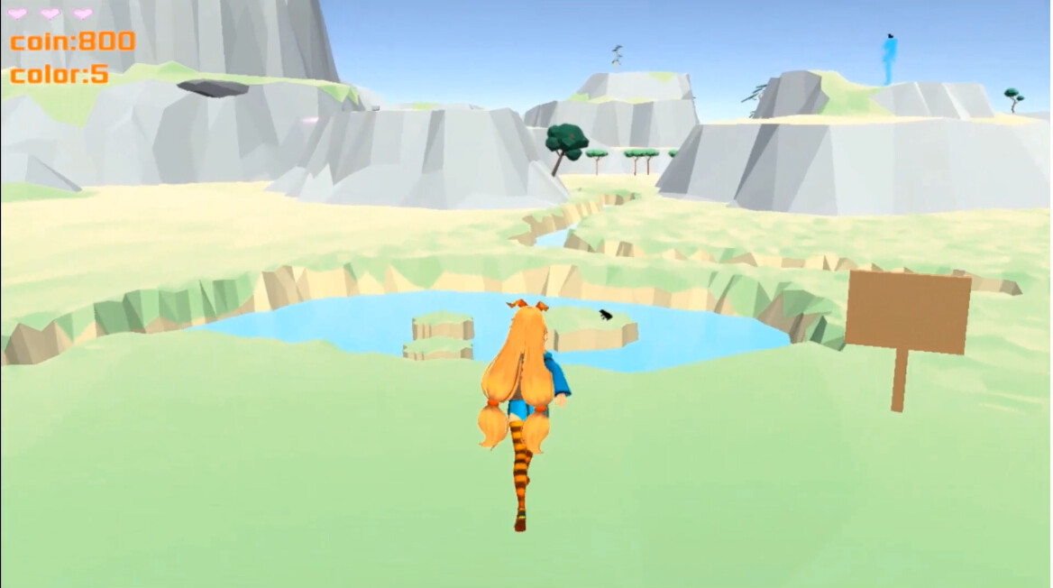 Pixel World: Unity-Chan! screenshot 1