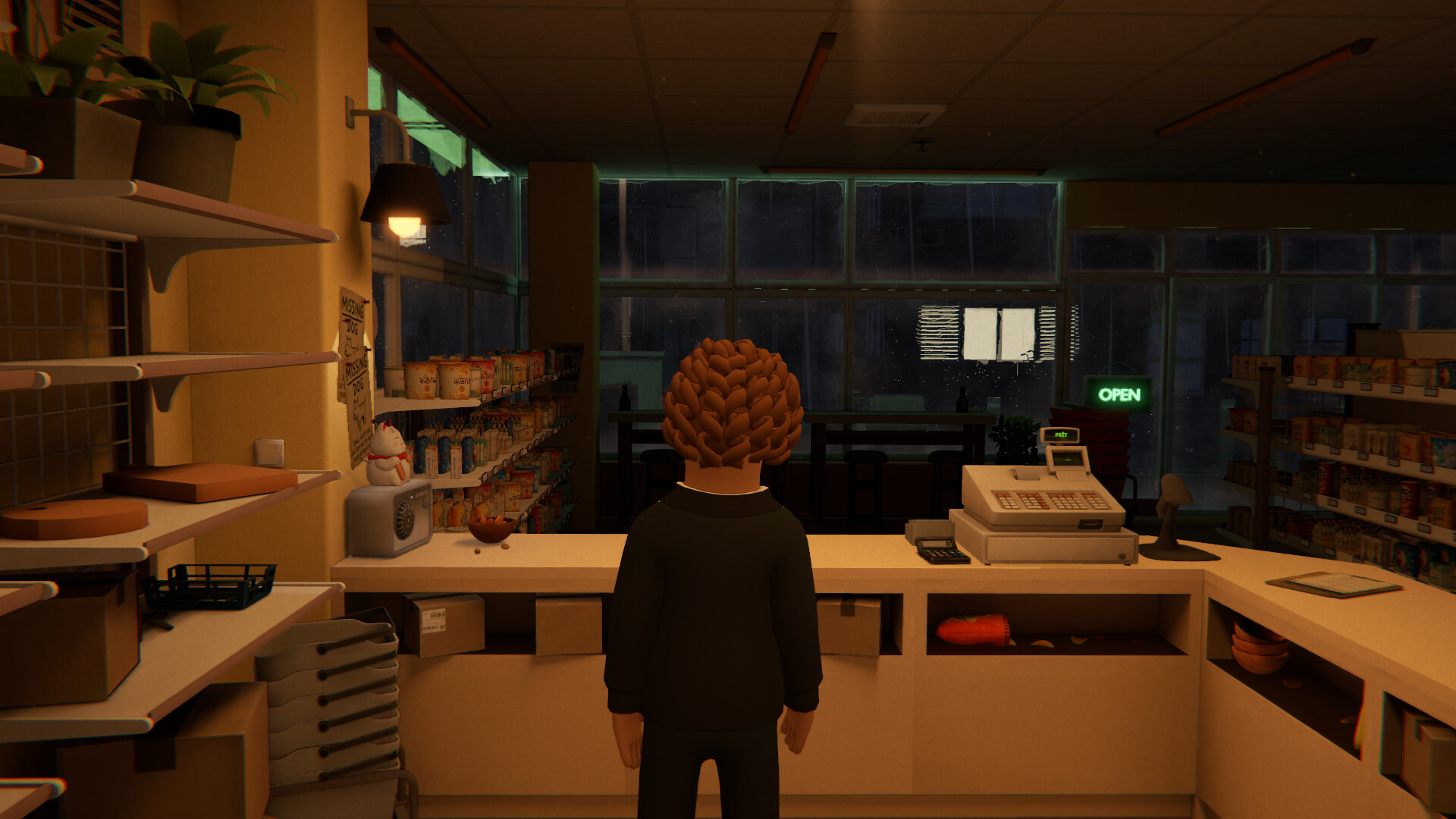 Night Rolls Cozy Store gameplay screenshot 1