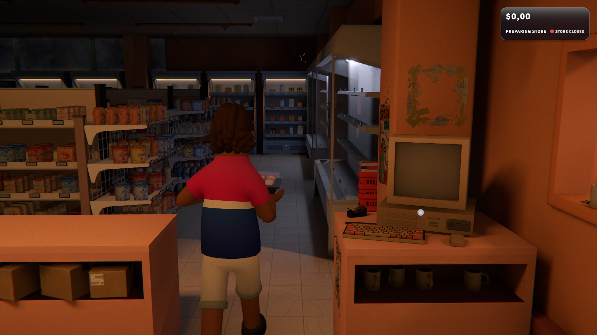Night Rolls Cozy Store gameplay screenshot 3