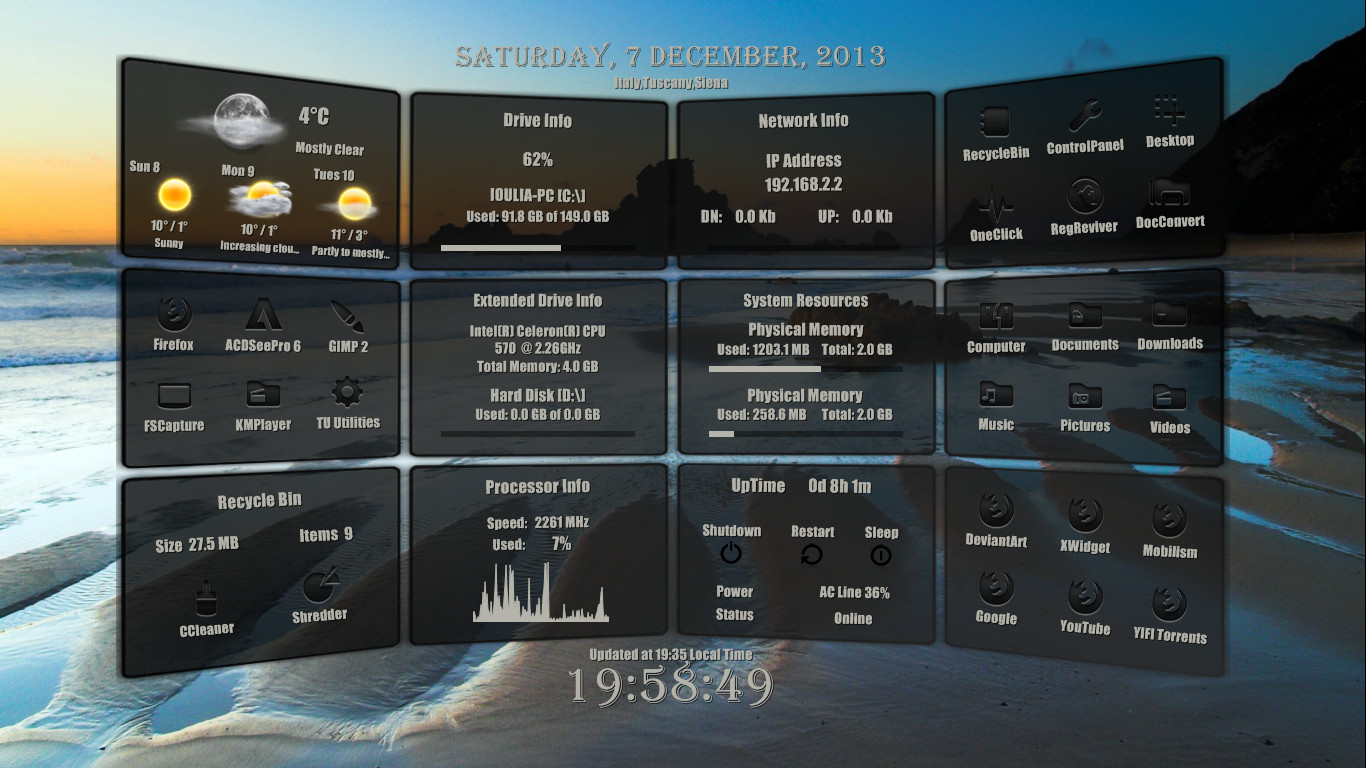 XWidget screenshot 13
