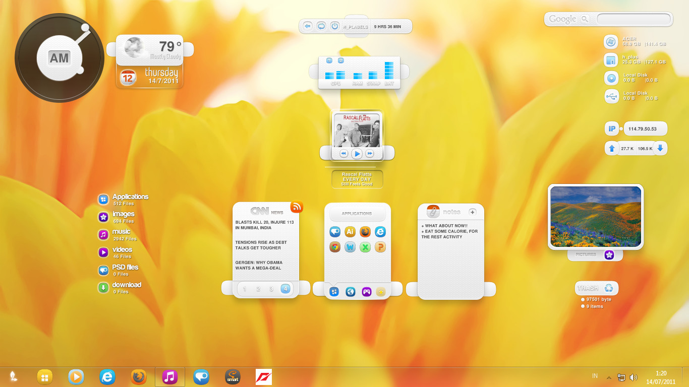 XWidget screenshot 18