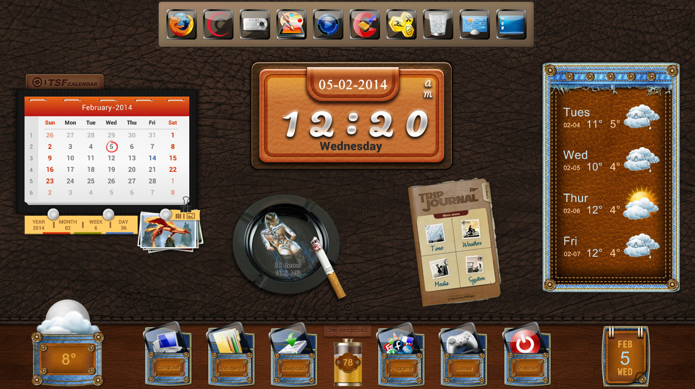XWidget screenshot 9