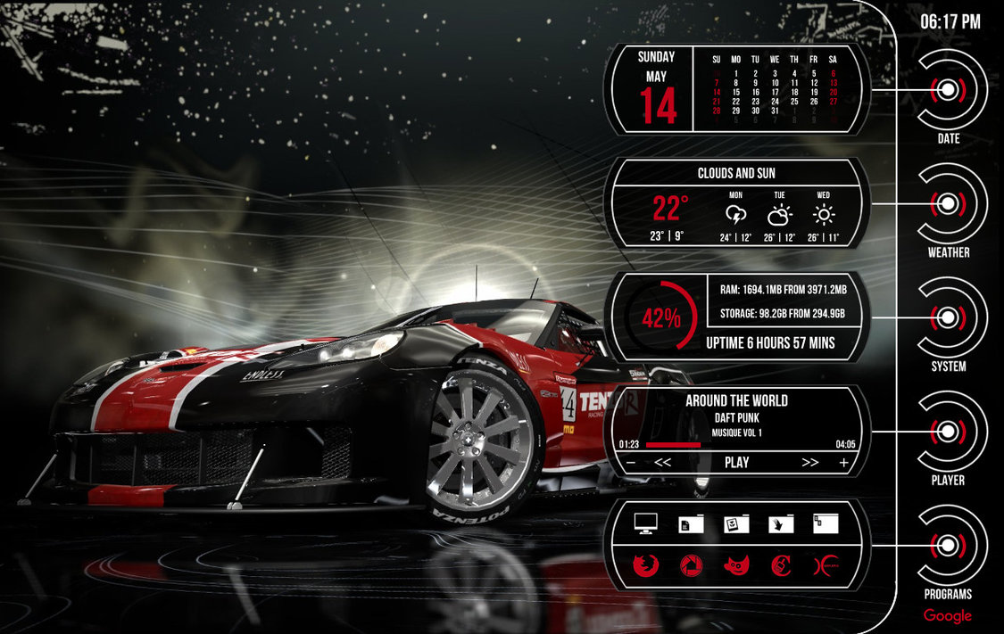 XWidget screenshot 3