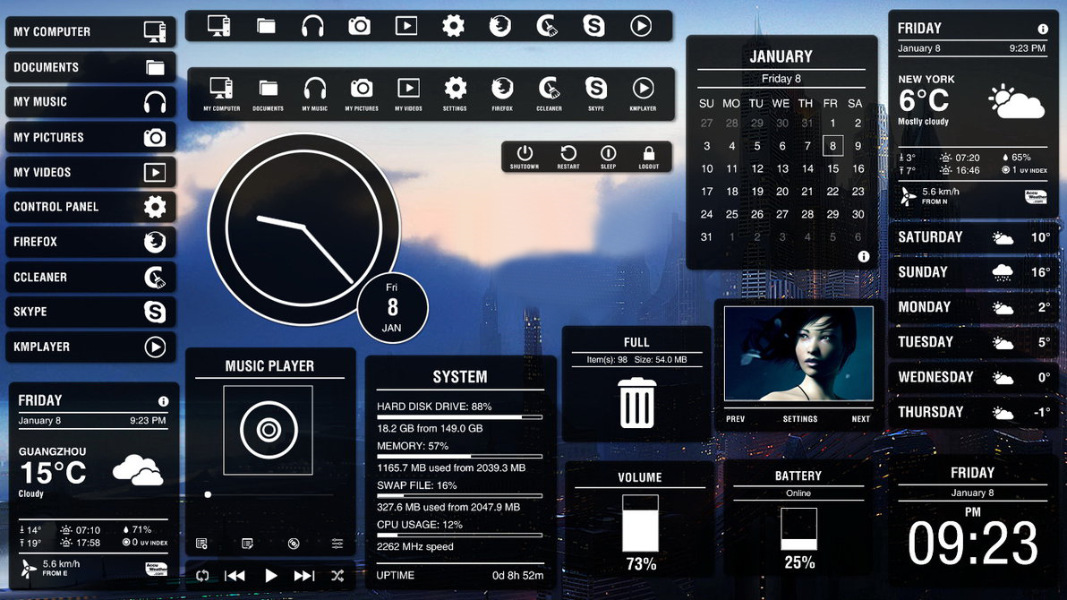 XWidget screenshot 34