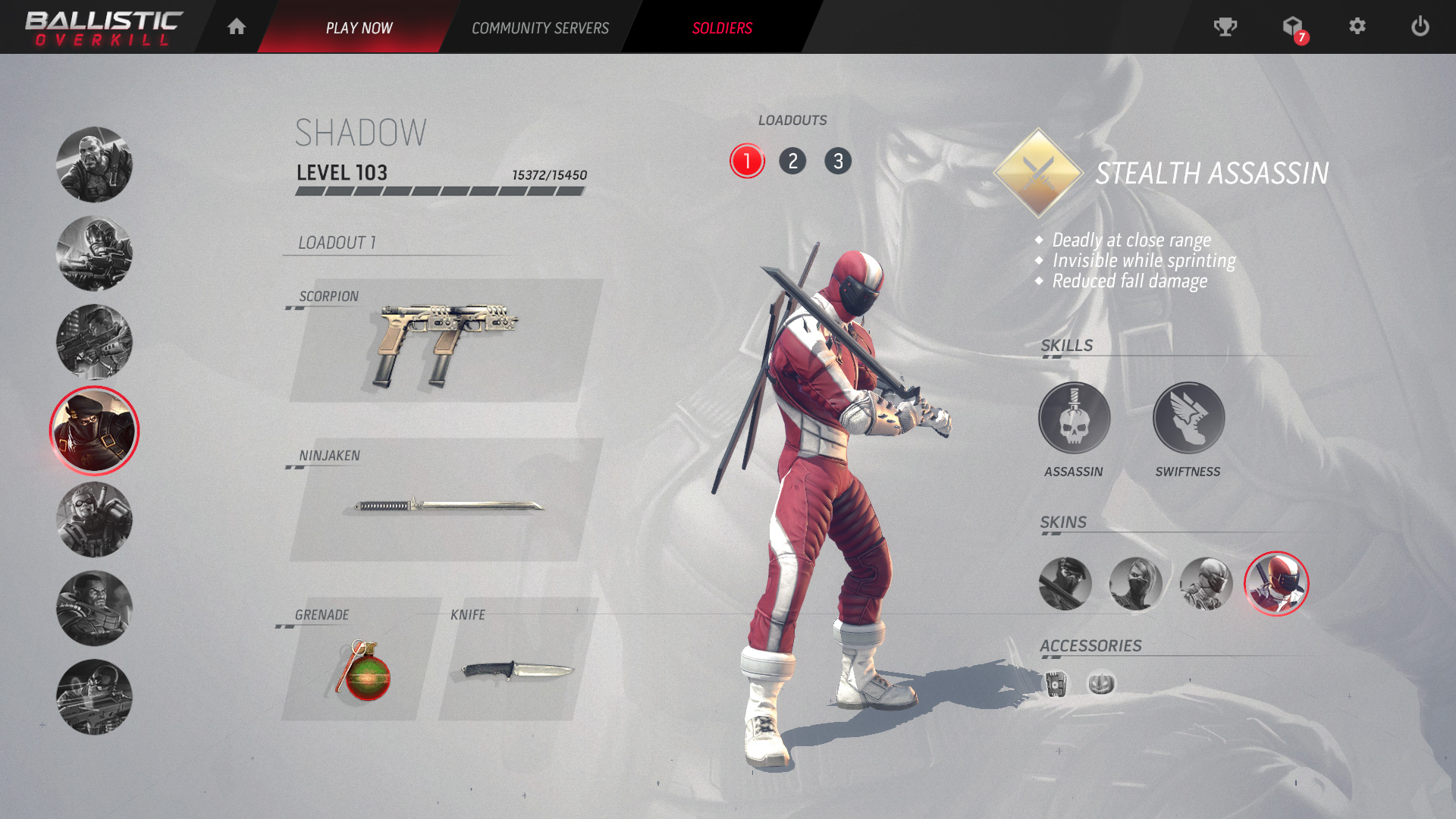 Ballistic Overkill - Shadow: Red Leader screenshot 1
