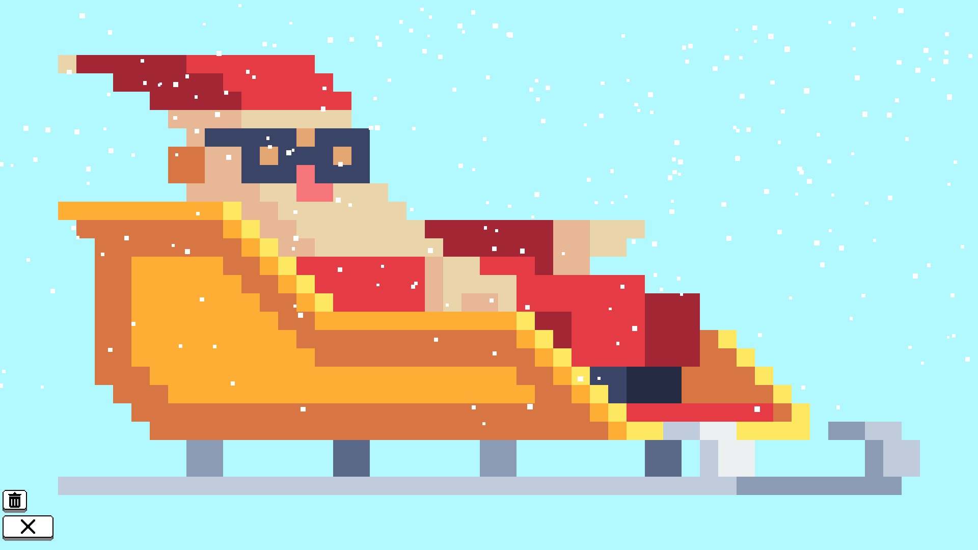 Coloring Pixels - Winter Holidays screenshot 2
