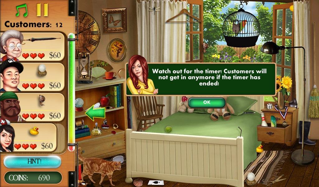 Hidden Object: Home Makeover screenshot 2