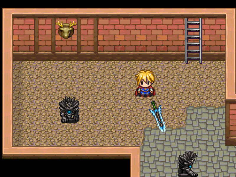 Steam：アクションゲームツクールMV - 武器素材（100種）とドットロボ