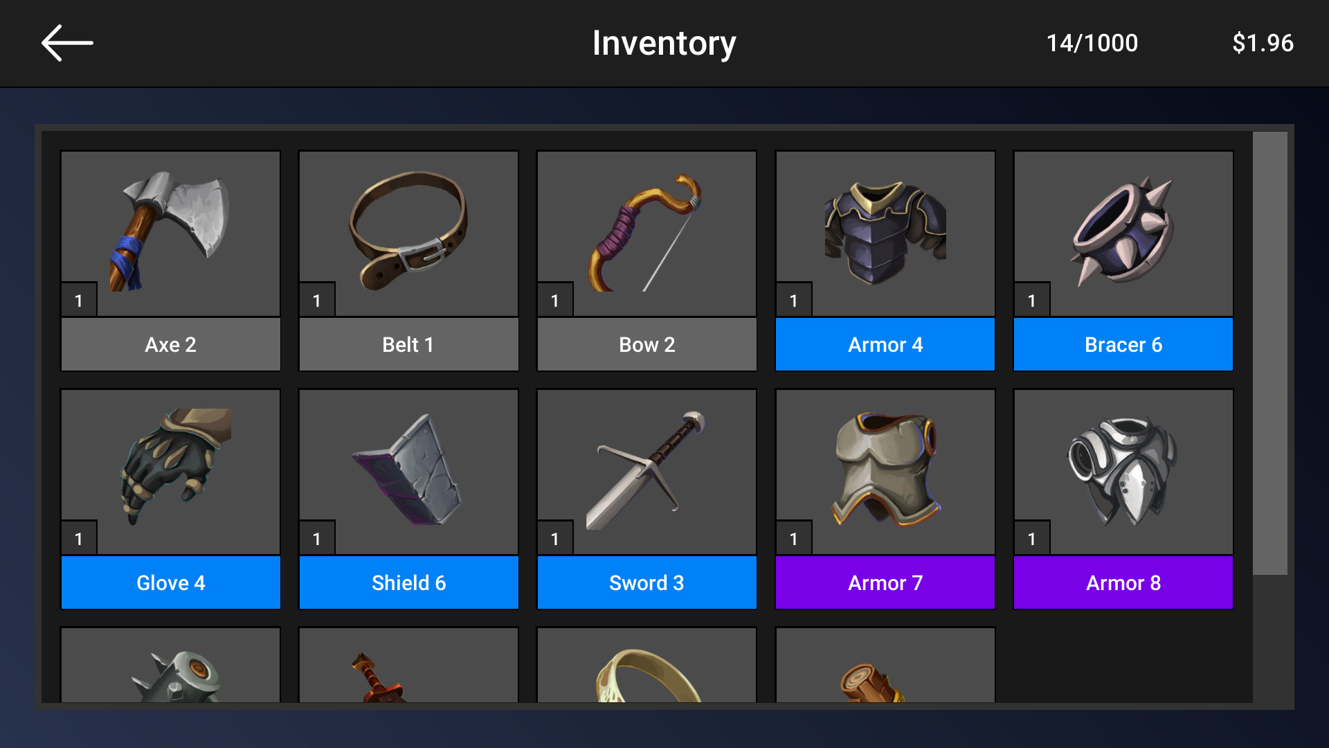Case Simulator Weapons and Armors screenshot 8