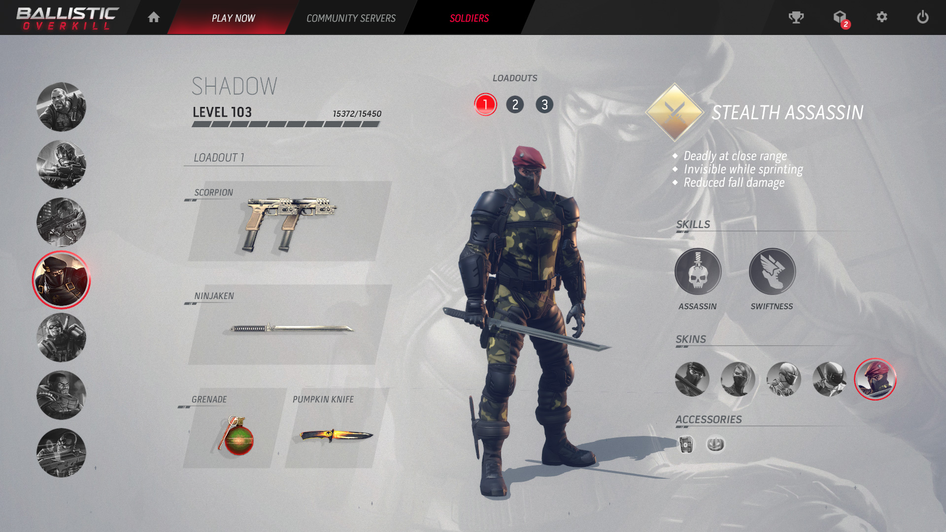 Ballistic Overkill - Shadow: Guerrilha screenshot 1