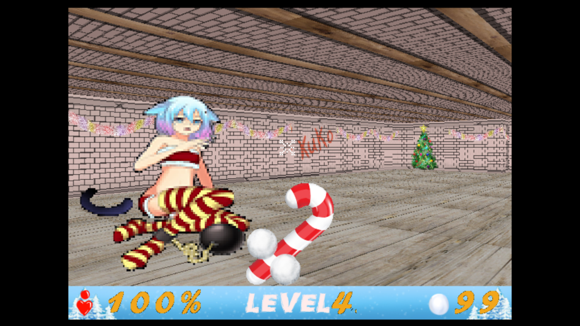 Hentai Shooter 3D: Christmas Party screenshot 1