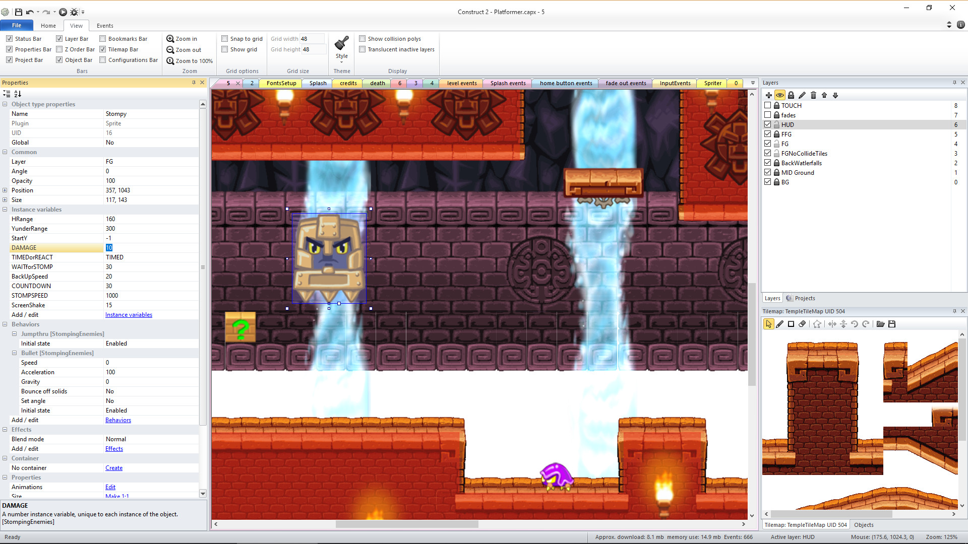 Basic Platformer Game Engine For Construct 2 and 3 screenshot 5