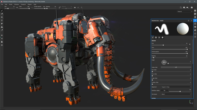 Substance Painter 2019 screenshot 2