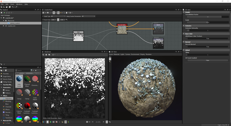 Substance Designer 2019 screenshot 4