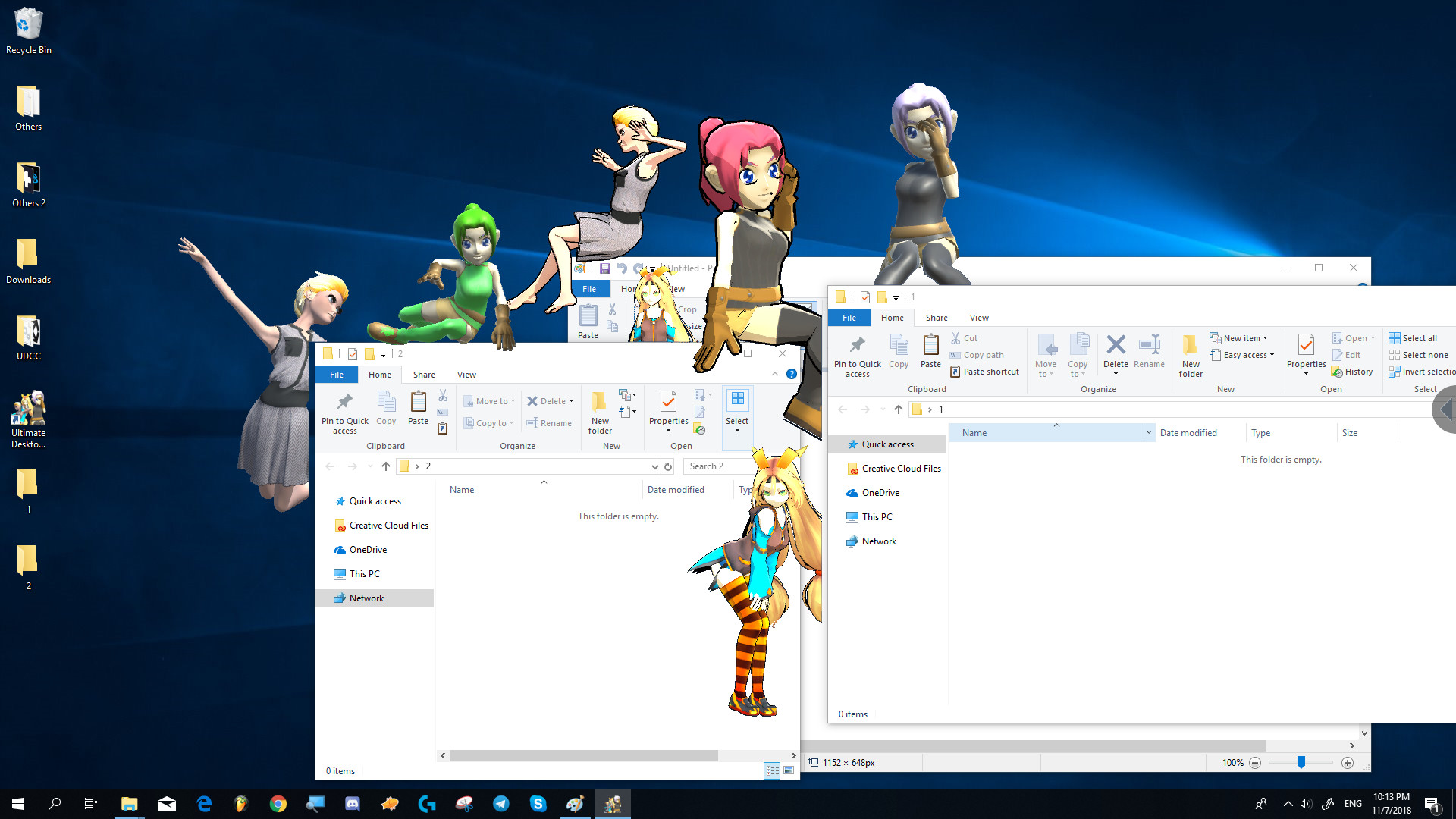 Ultimate Desktop Character Engine screenshot 1
