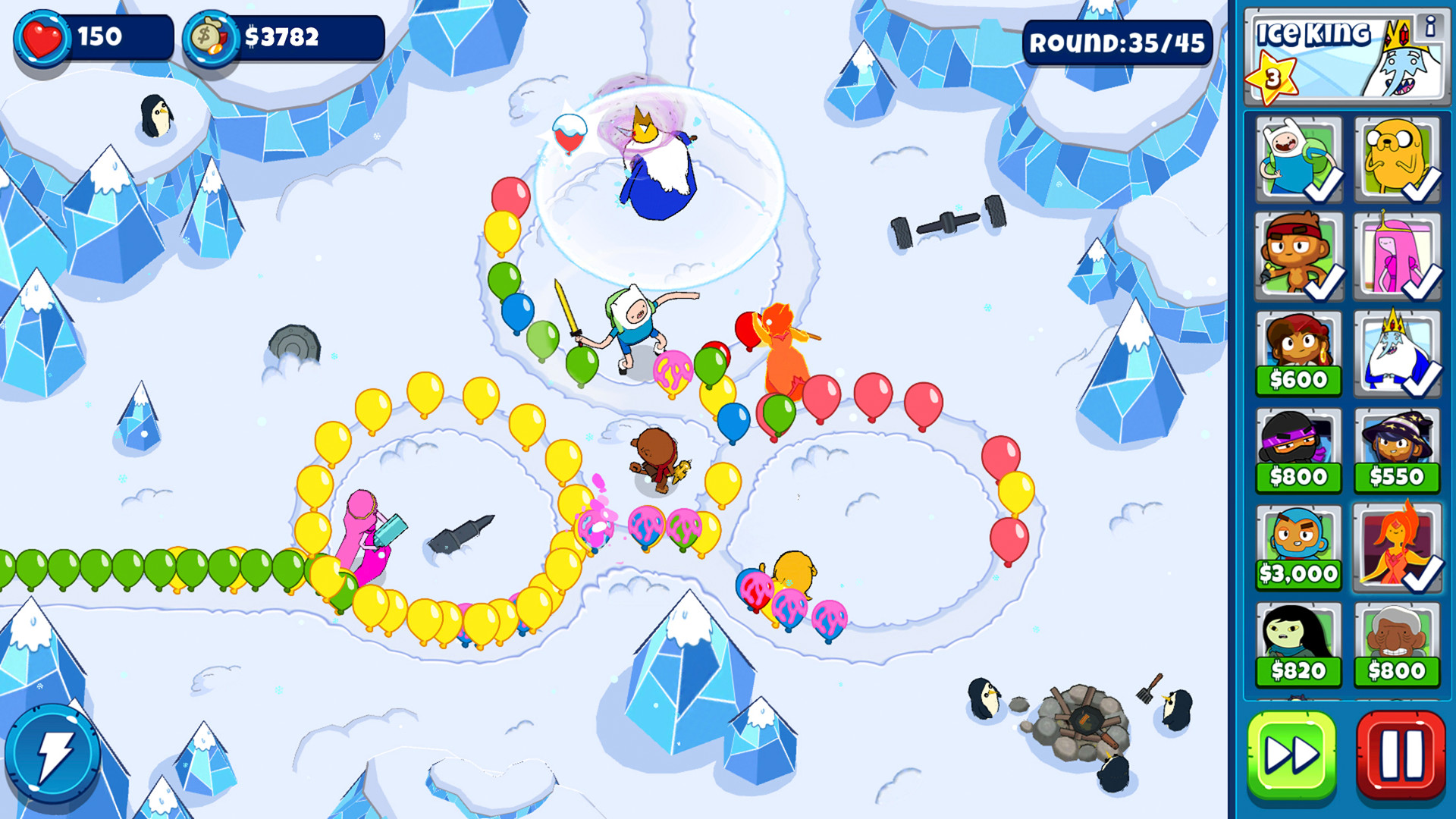 Bloons Adventure Time TD screenshot 4