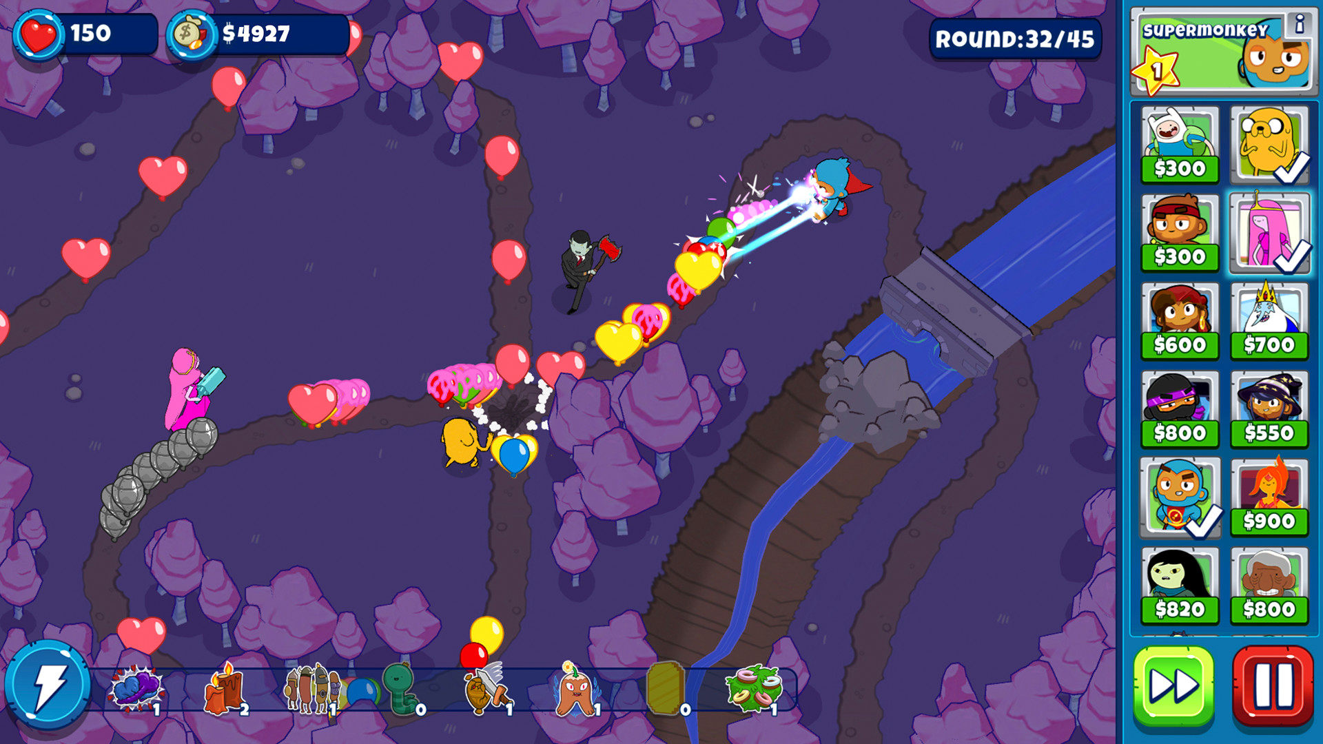 Bloons Adventure Time TD screenshot 2