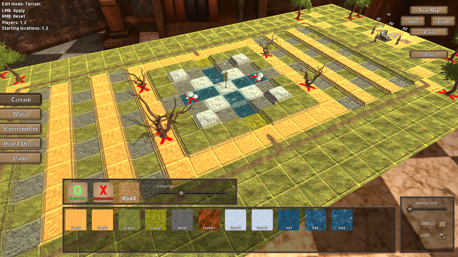 Chessboard Kingdoms Map Editor screenshot 4