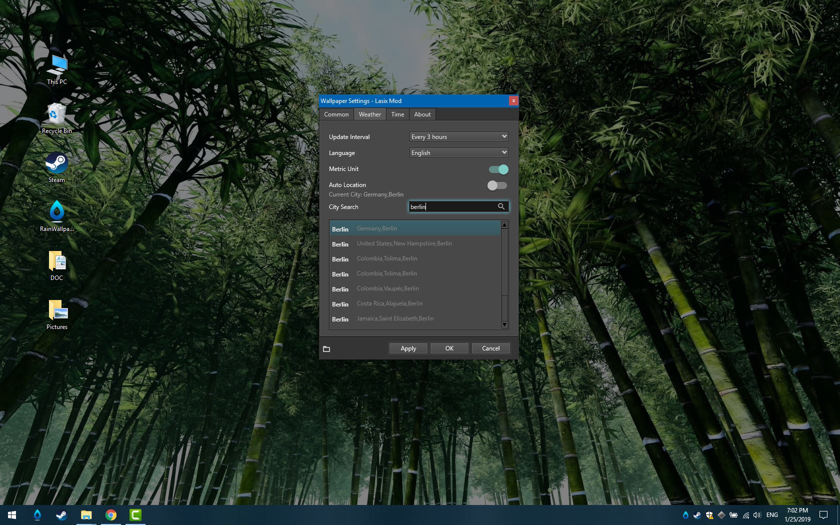 RainWallpaper screenshot 11