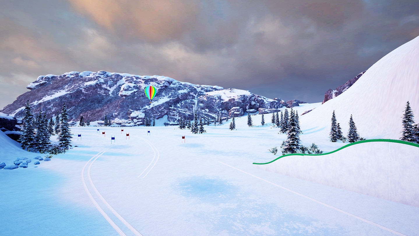 Lucky Skiing screenshot 2