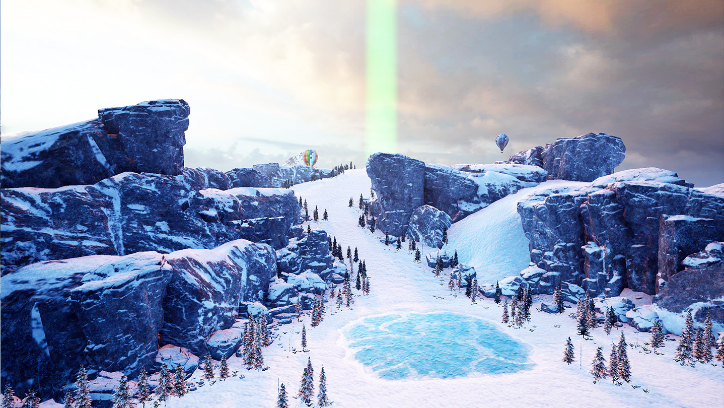 Lucky Skiing screenshot 1