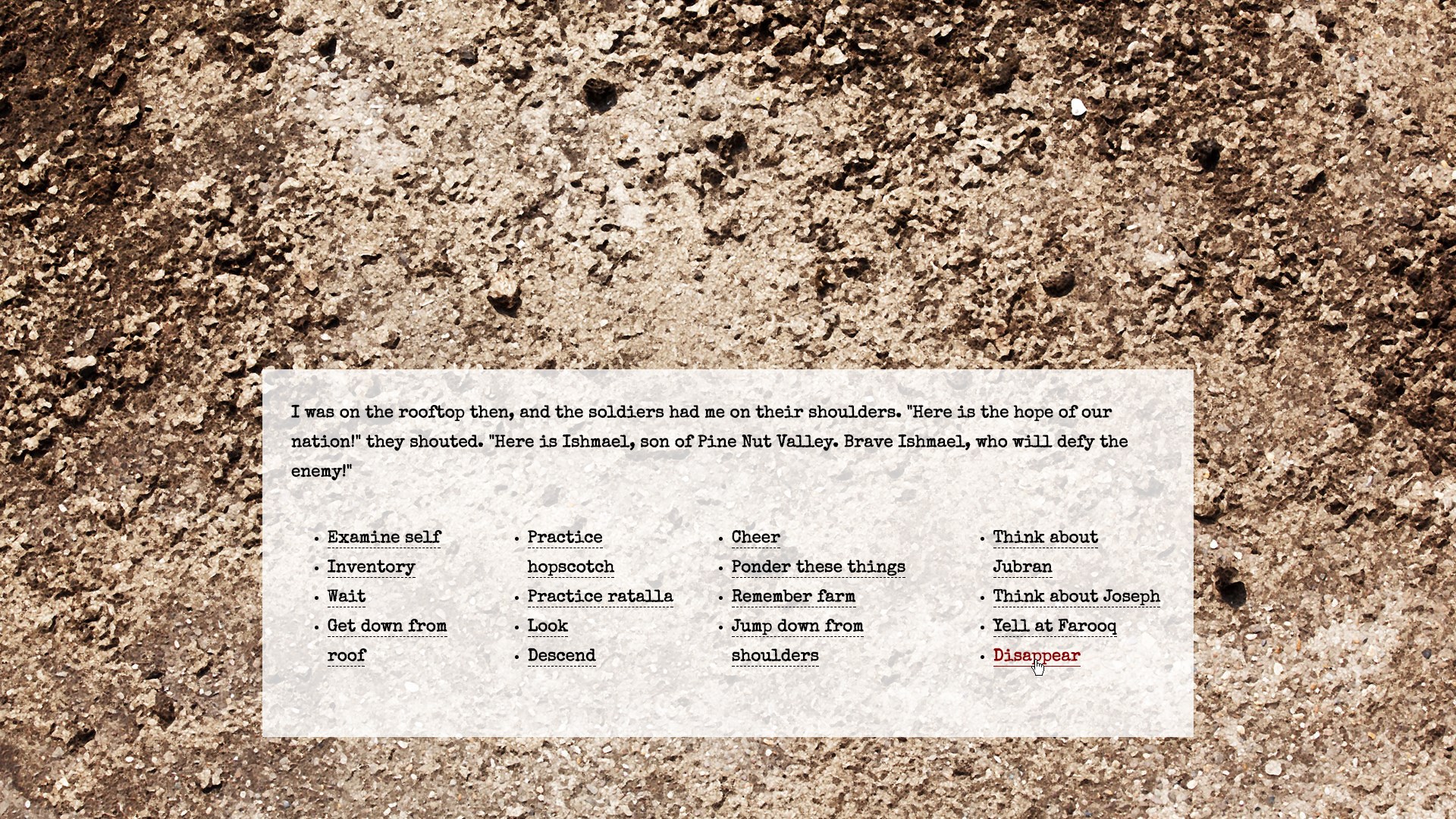 Ishmael screenshot 5