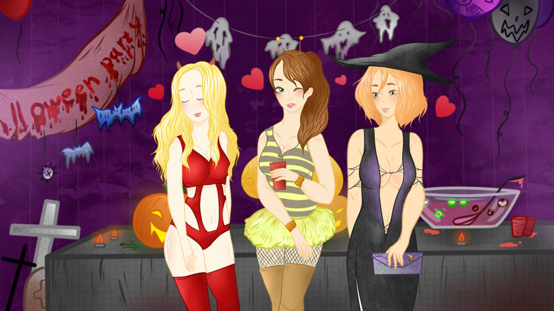 Halloween Girl screenshot 1