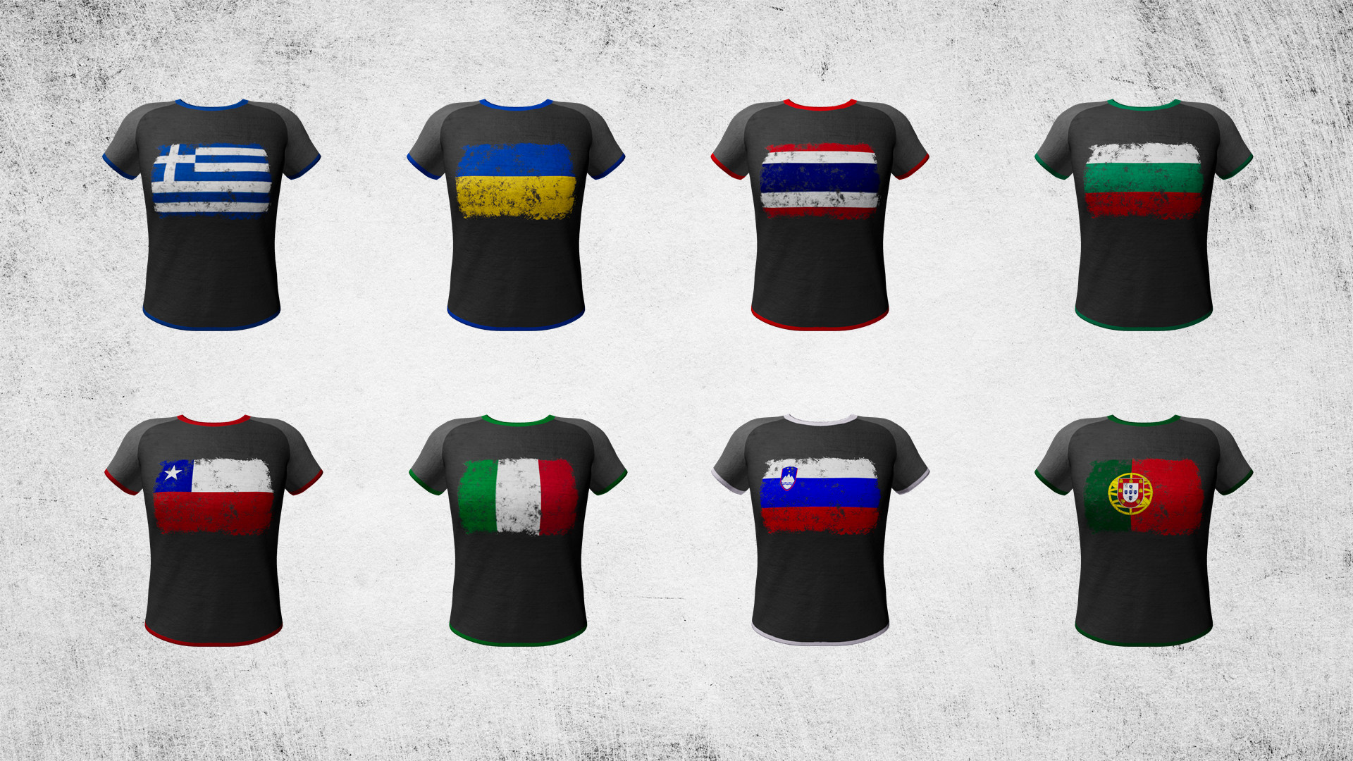 Capsa - Character Flags Patterns Pack screenshot 4