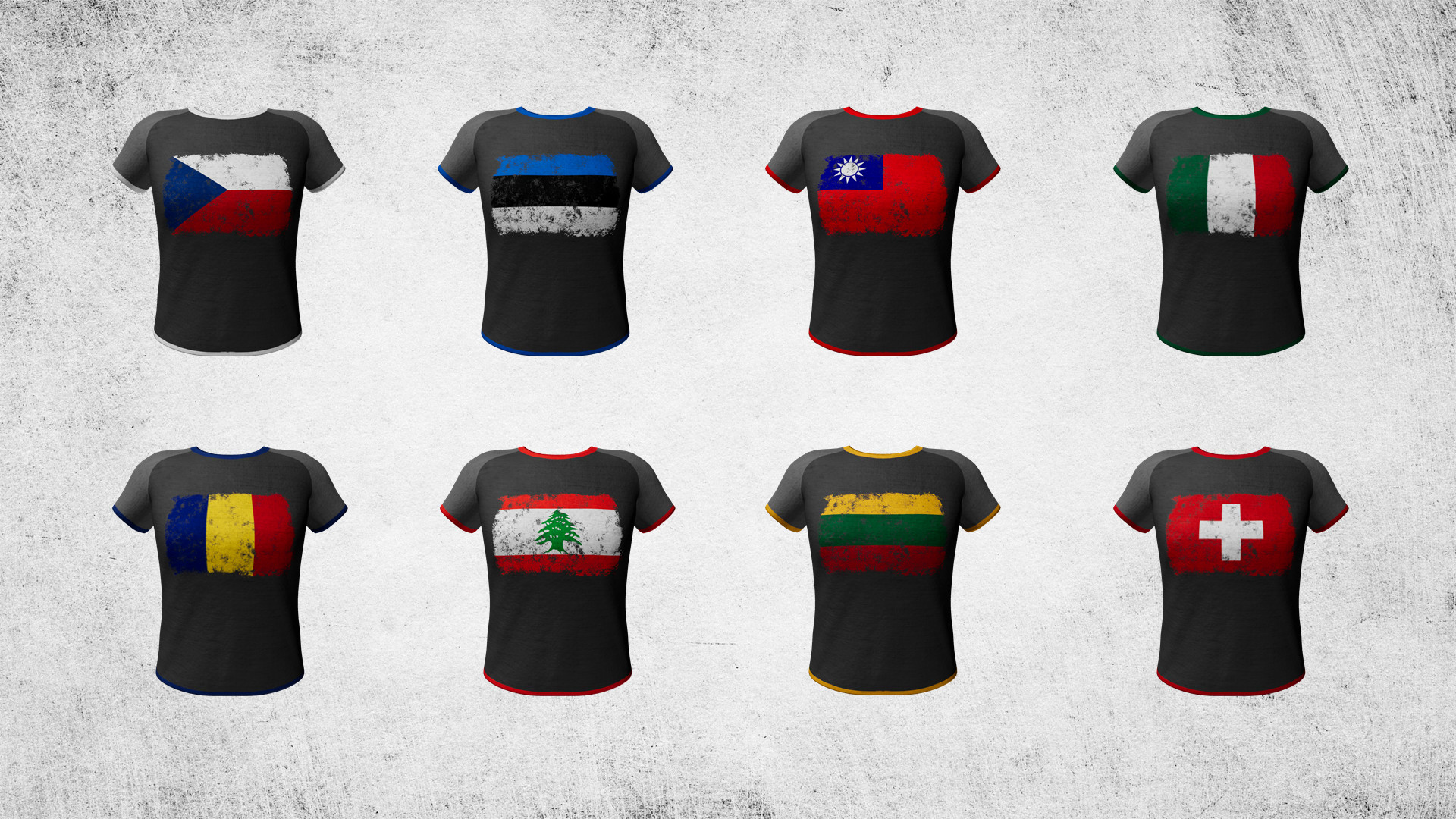 Capsa - Character Flags Patterns Pack screenshot 3