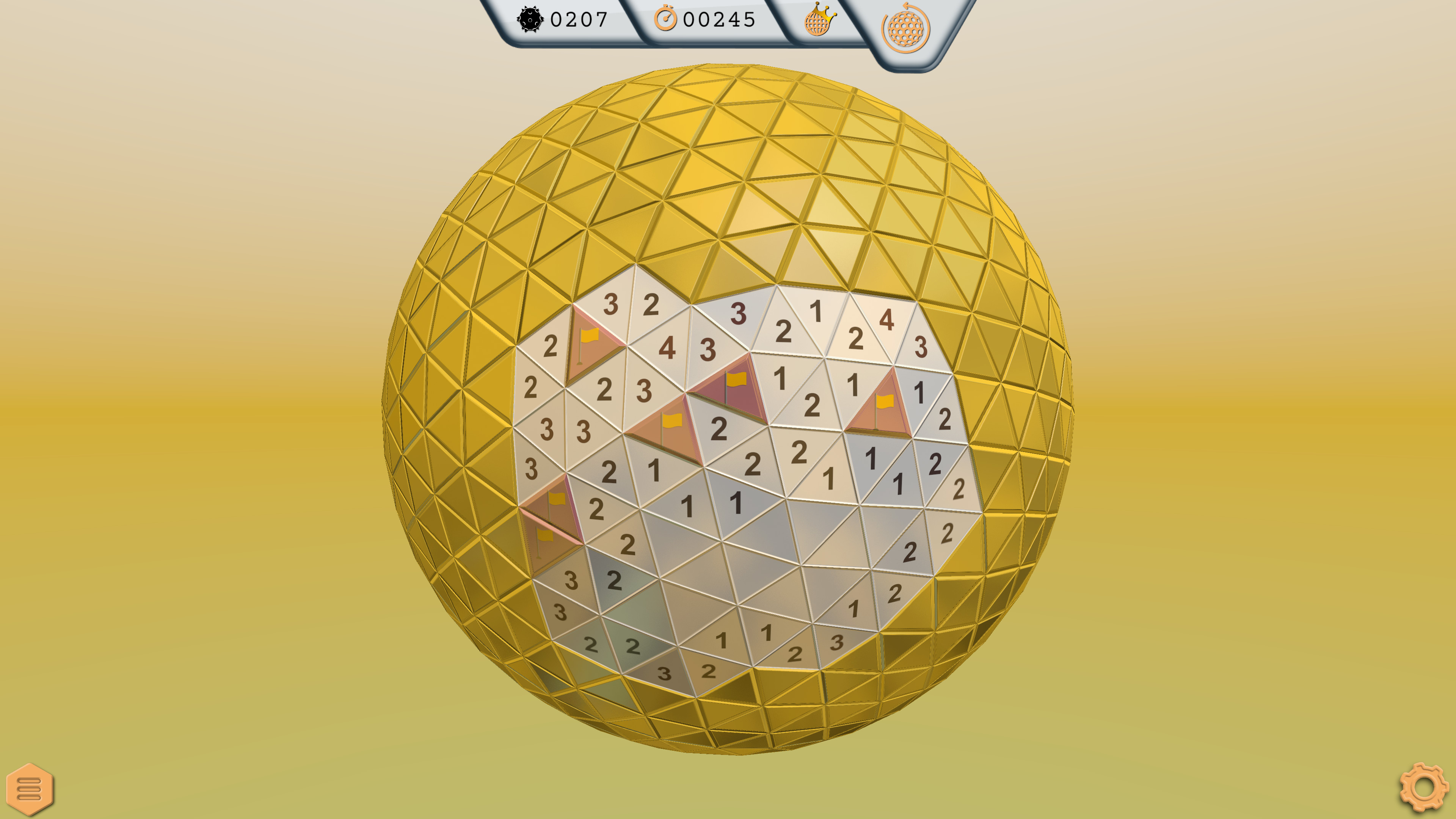 Globesweeper screenshot 3