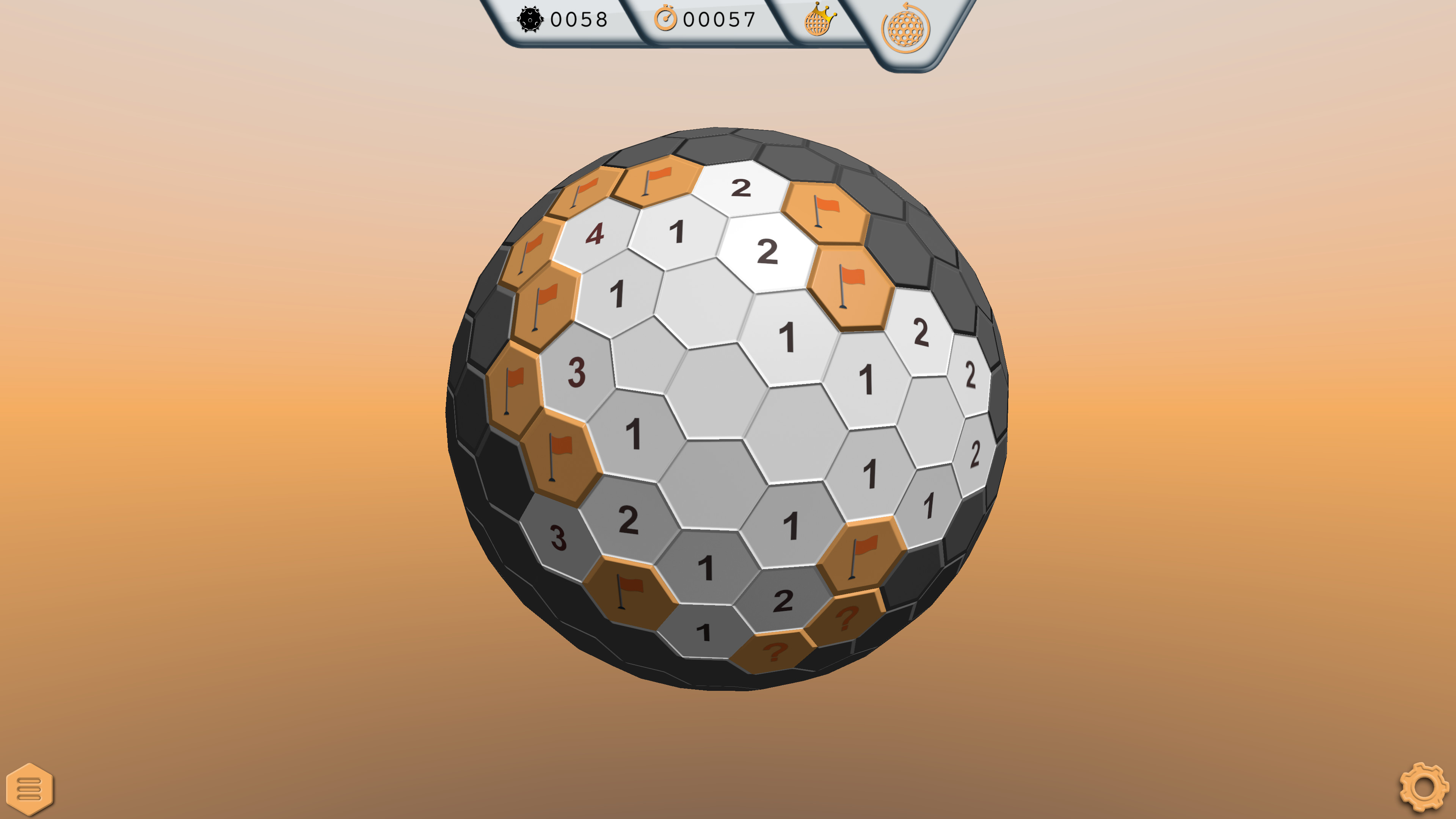 Globesweeper screenshot 2