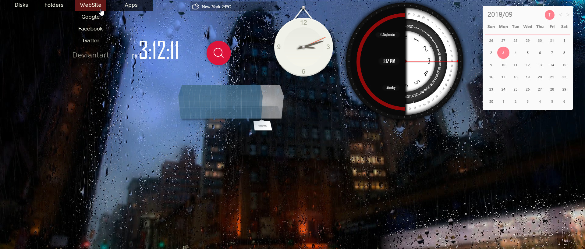 RainWidget screenshot 5
