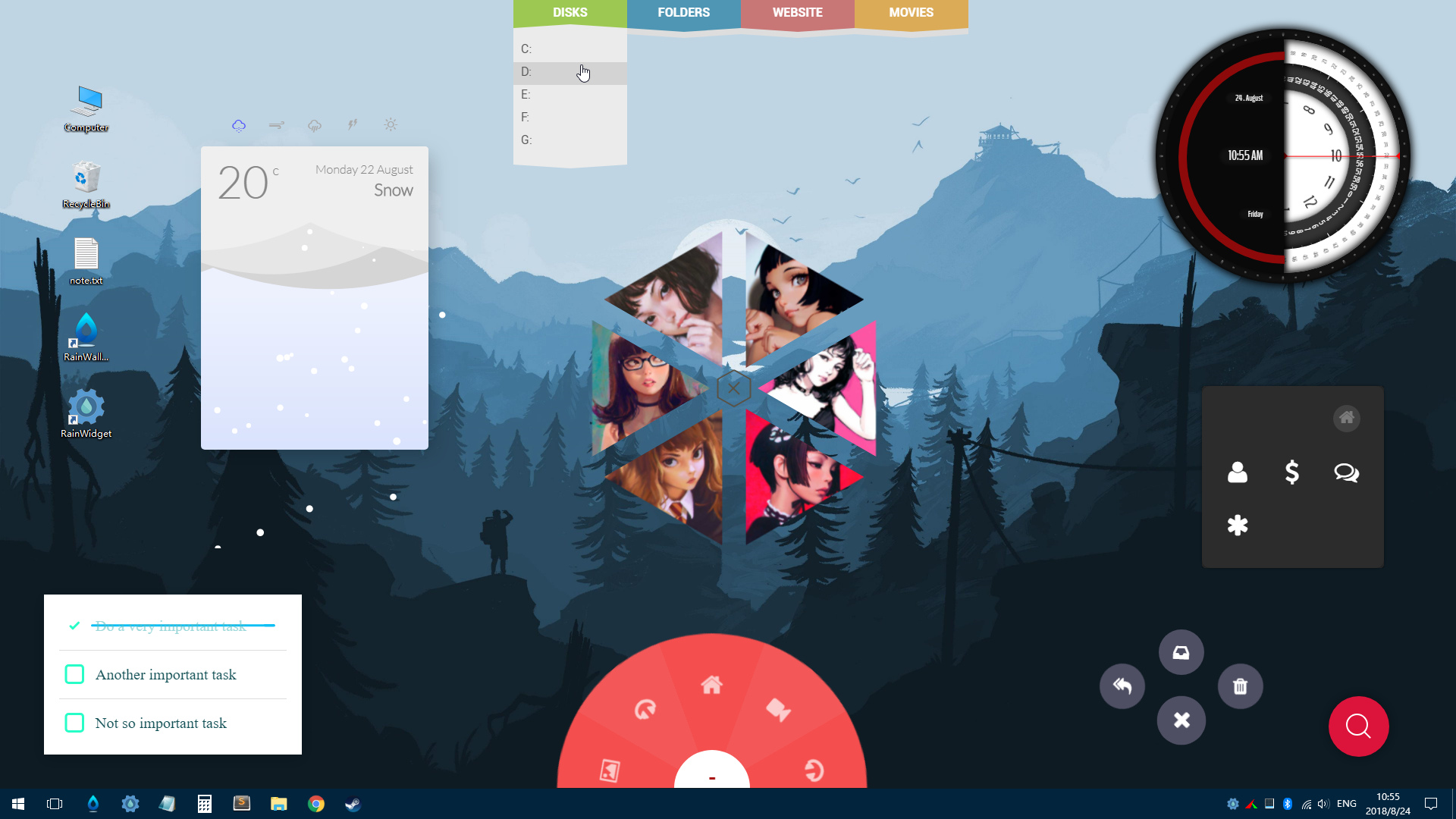 RainWidget screenshot 3