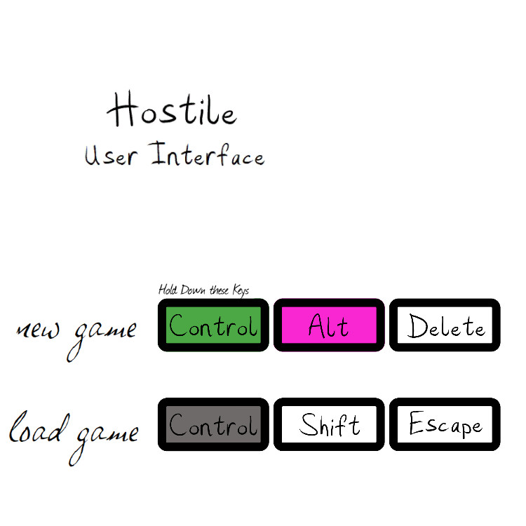 Hostile User Interface screenshot 1