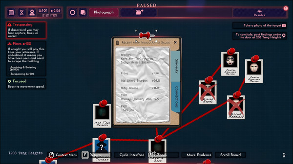 Screenshot of Shadows of Doubt