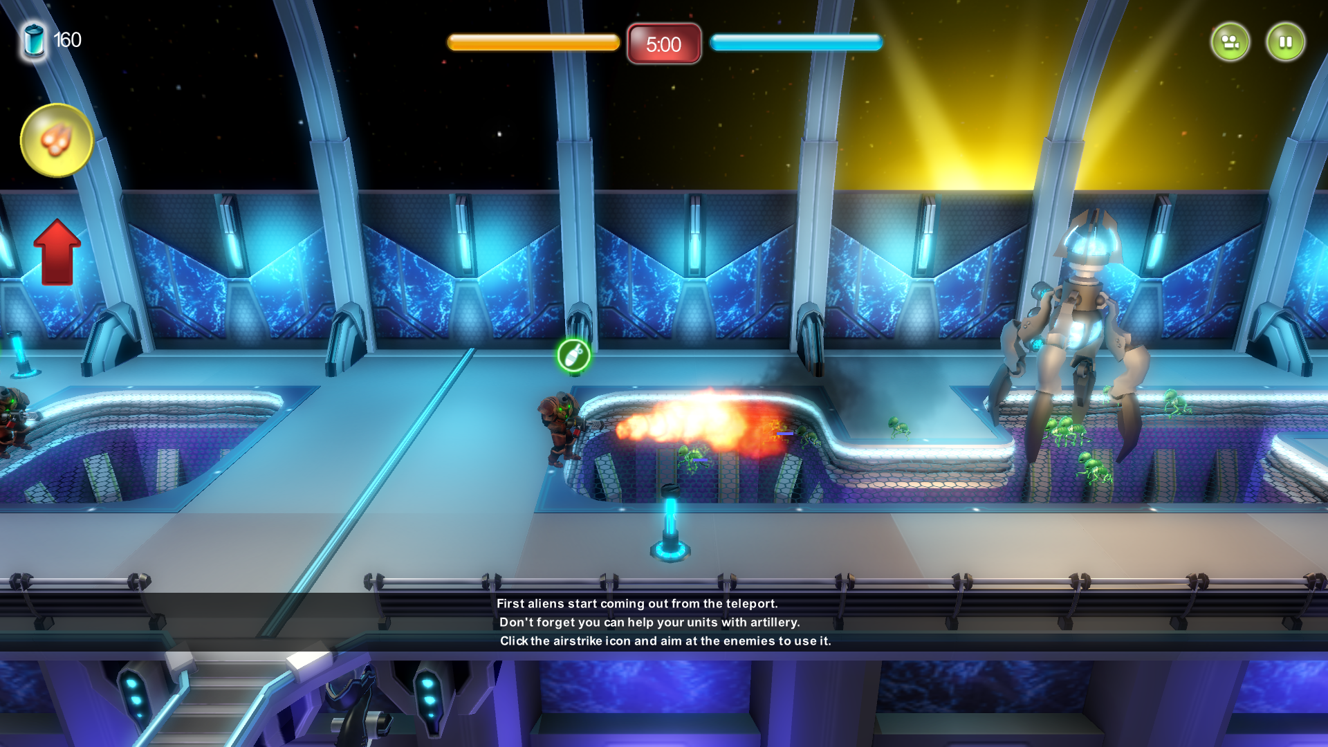 Alien Hallway screenshot 5